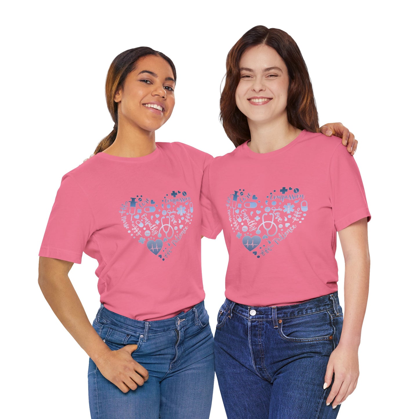 Monogram Heart 1 blue steel