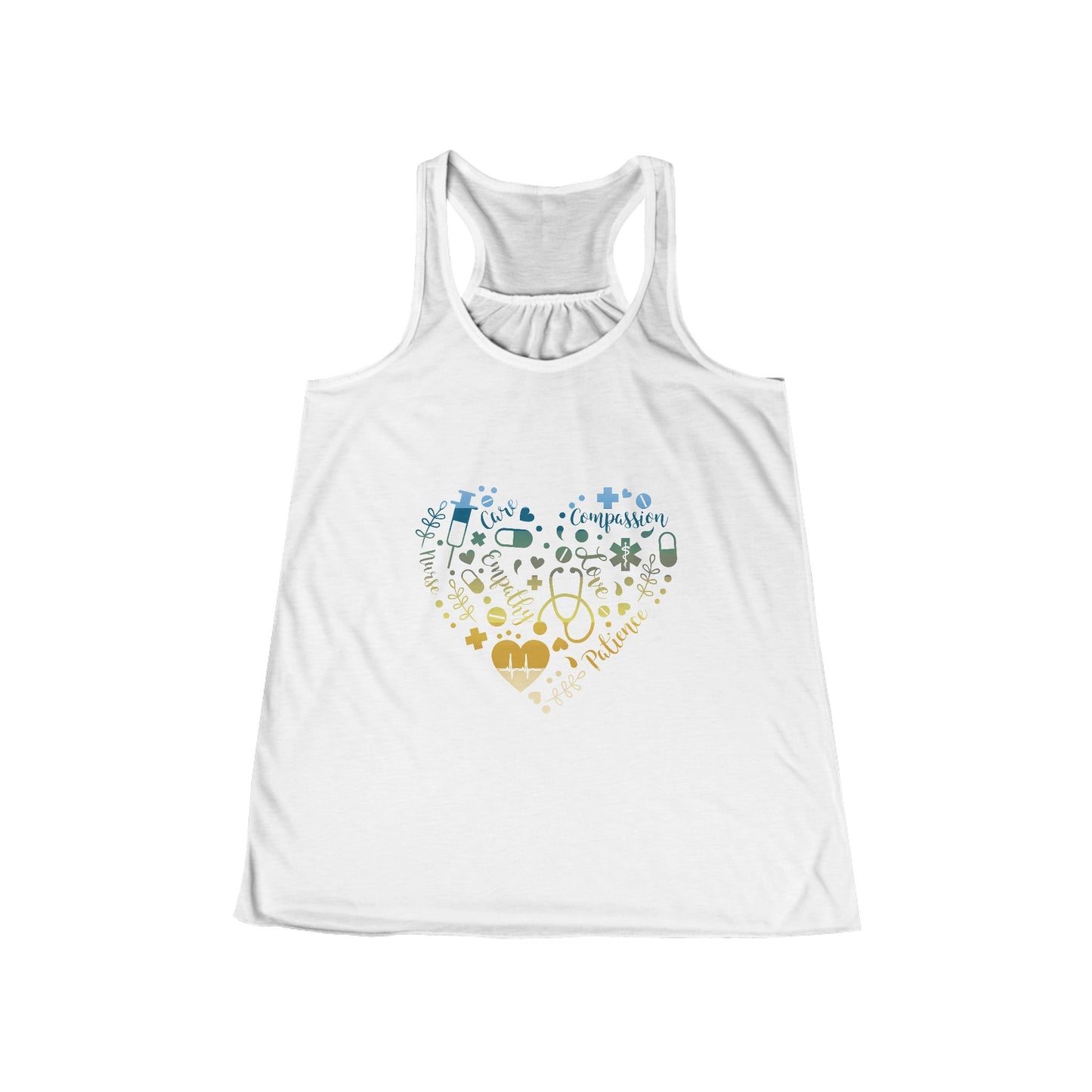 Monogram Heart 1 colored chrome
