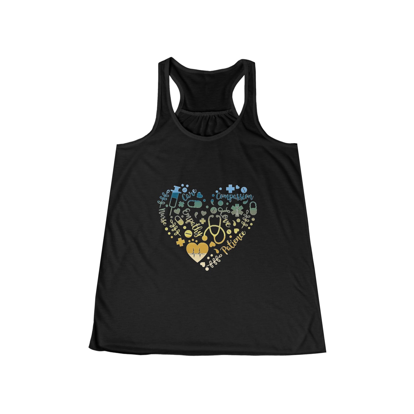 Monogram Heart 1 colored chrome