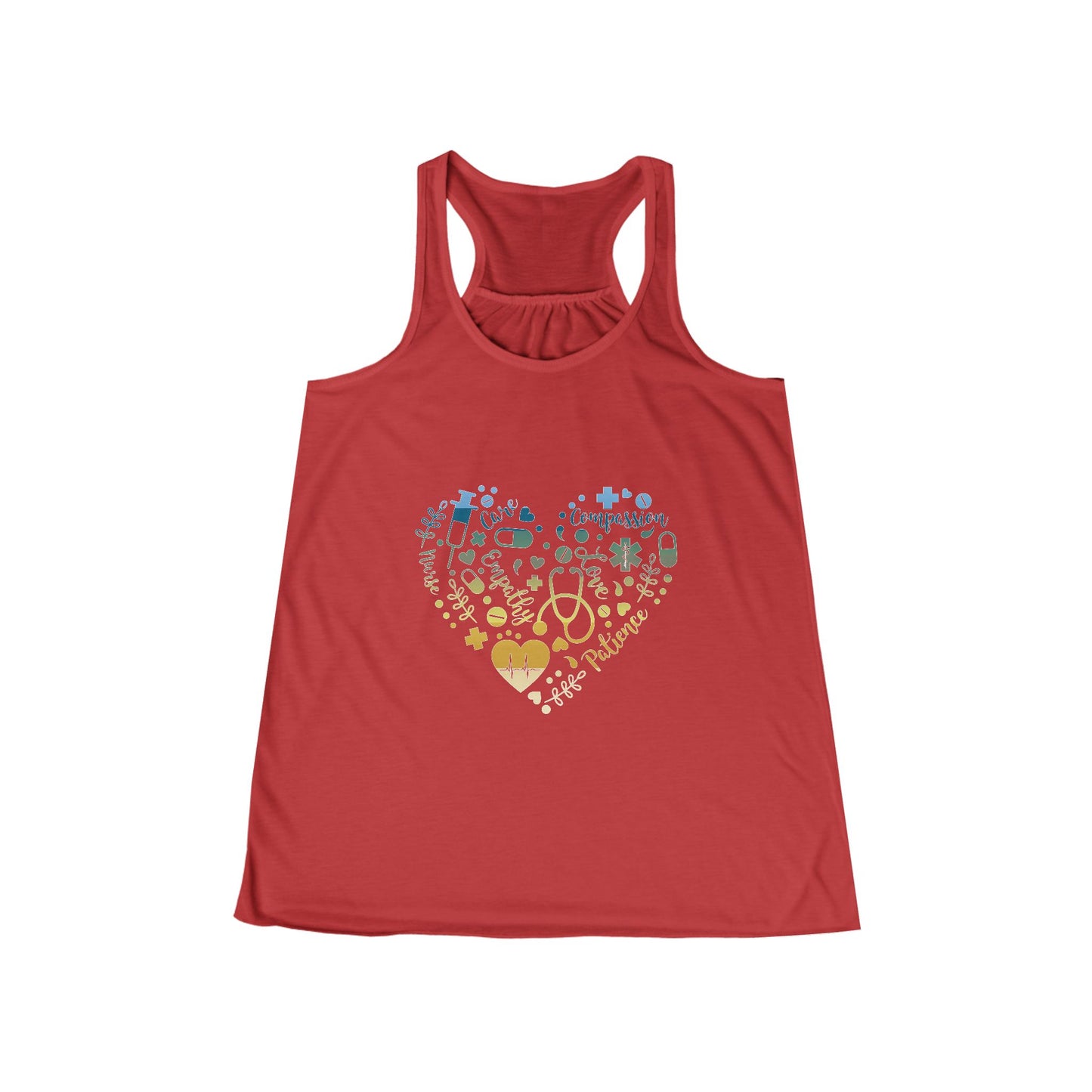 Monogram Heart 1 colored chrome