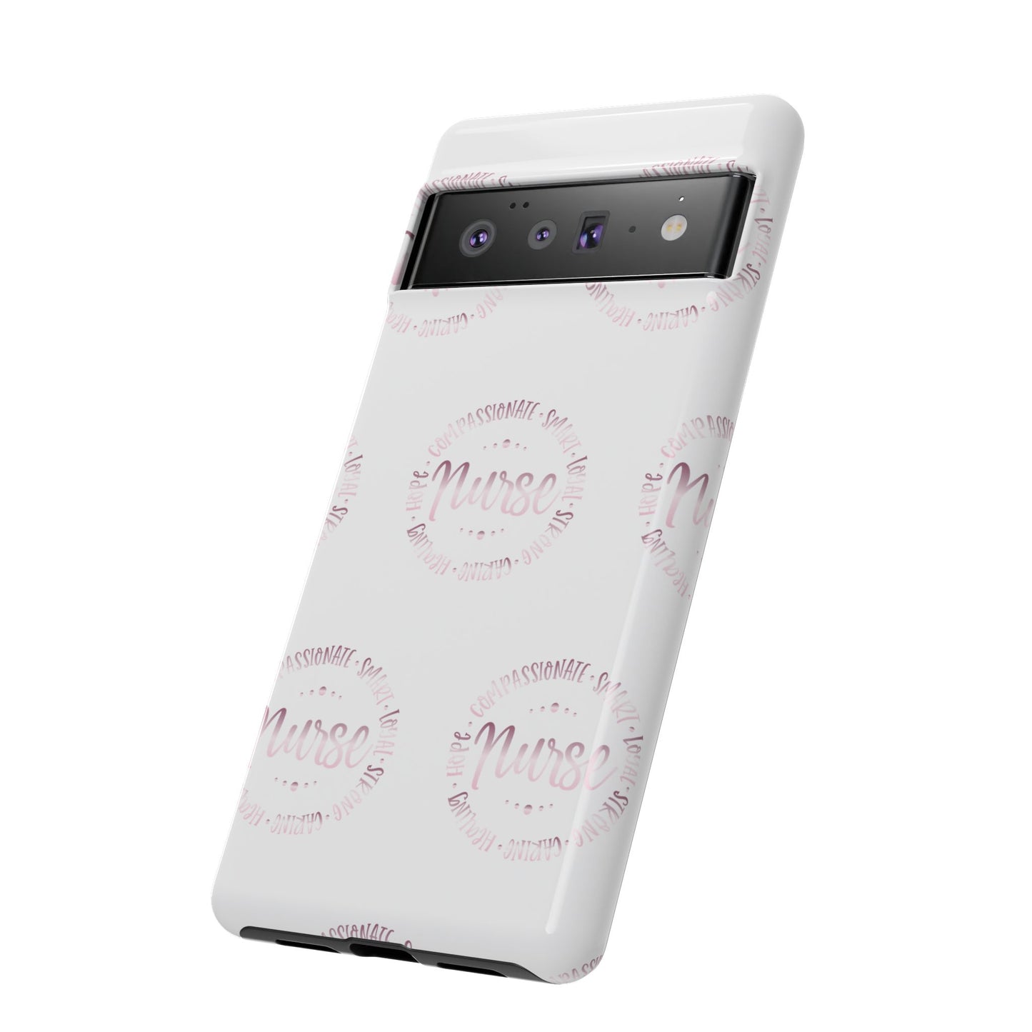 Google Pixel Tough Case - Nurse Circle - White