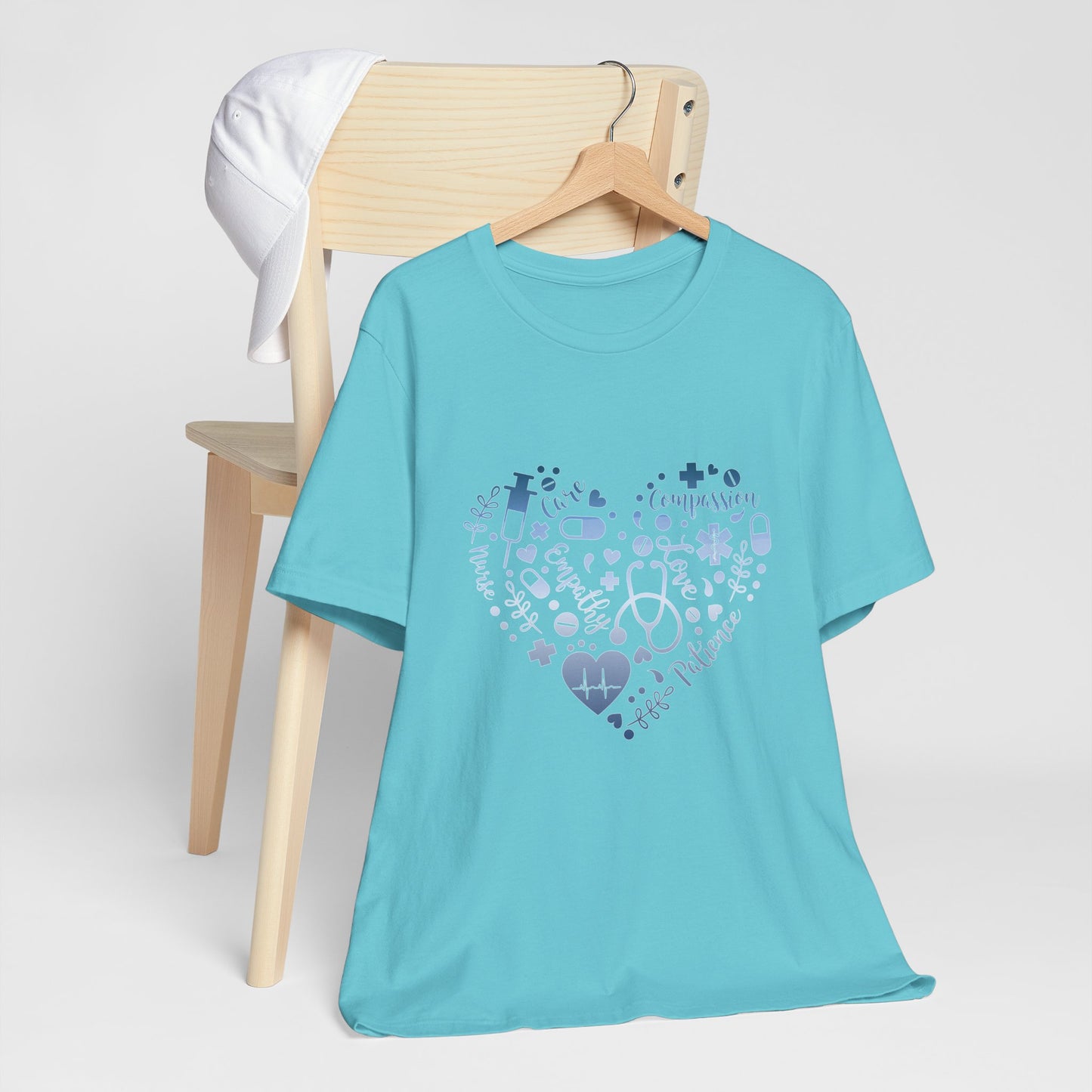 Monogram Heart 1 blue steel