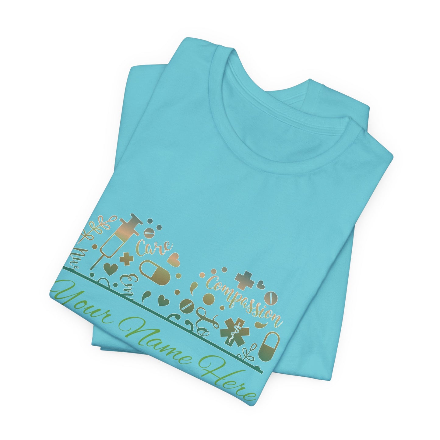 Monogram Heart copper patina