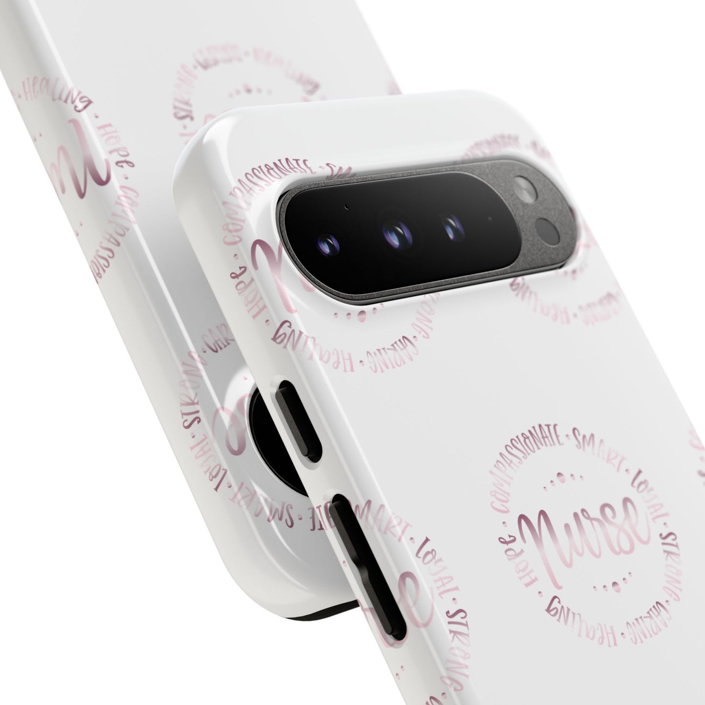 Google Pixel Tough Case - Nurse Circle - White