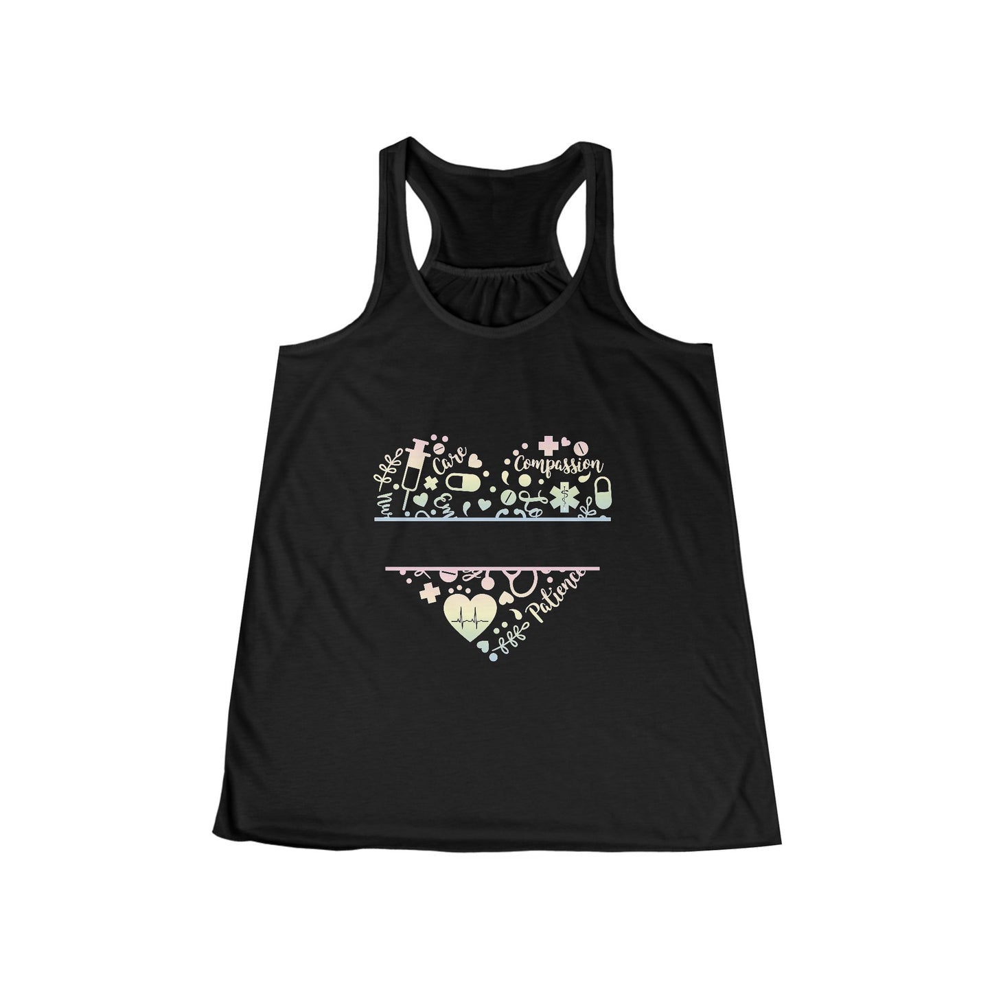 Monogram Heart pastel