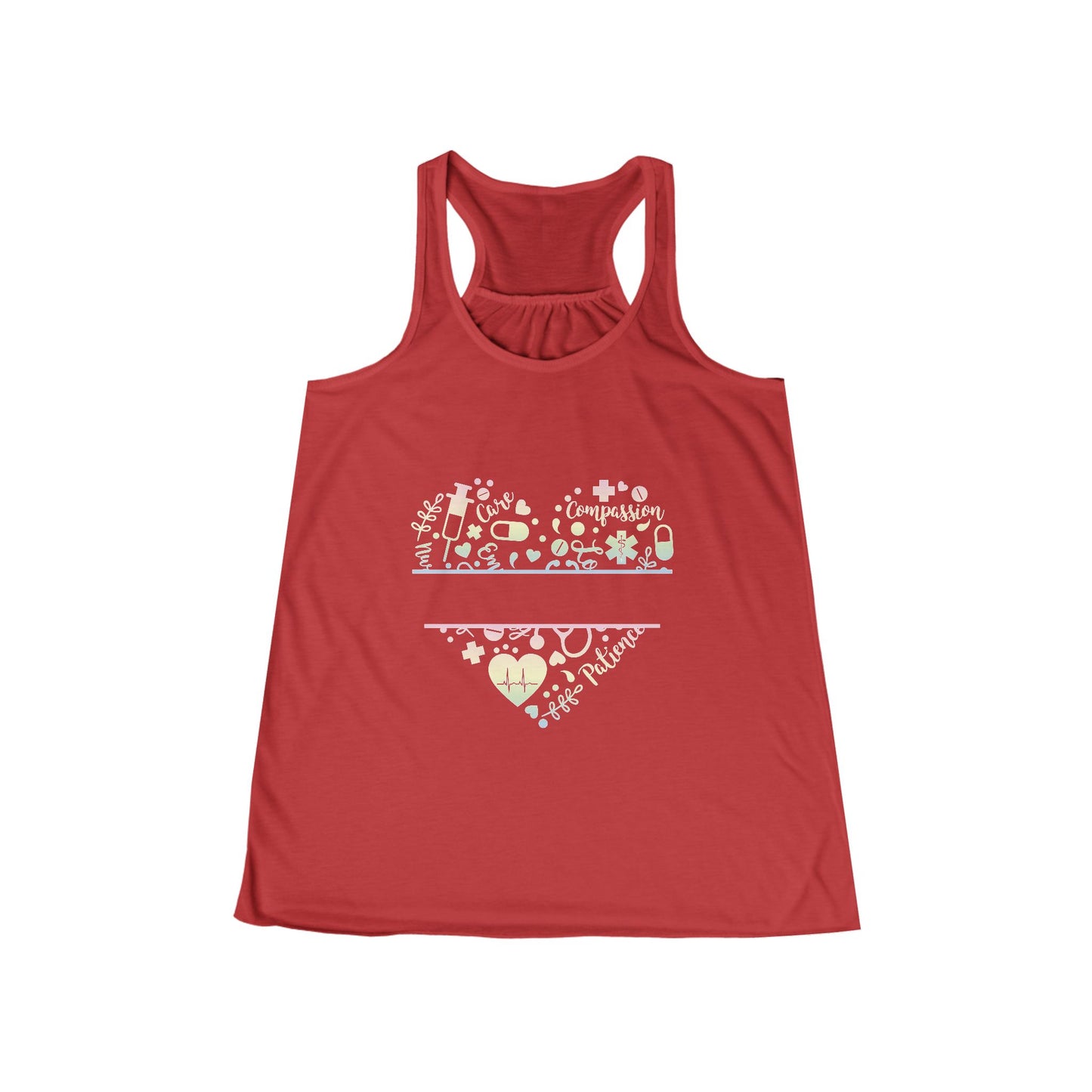 Monogram Heart pastel