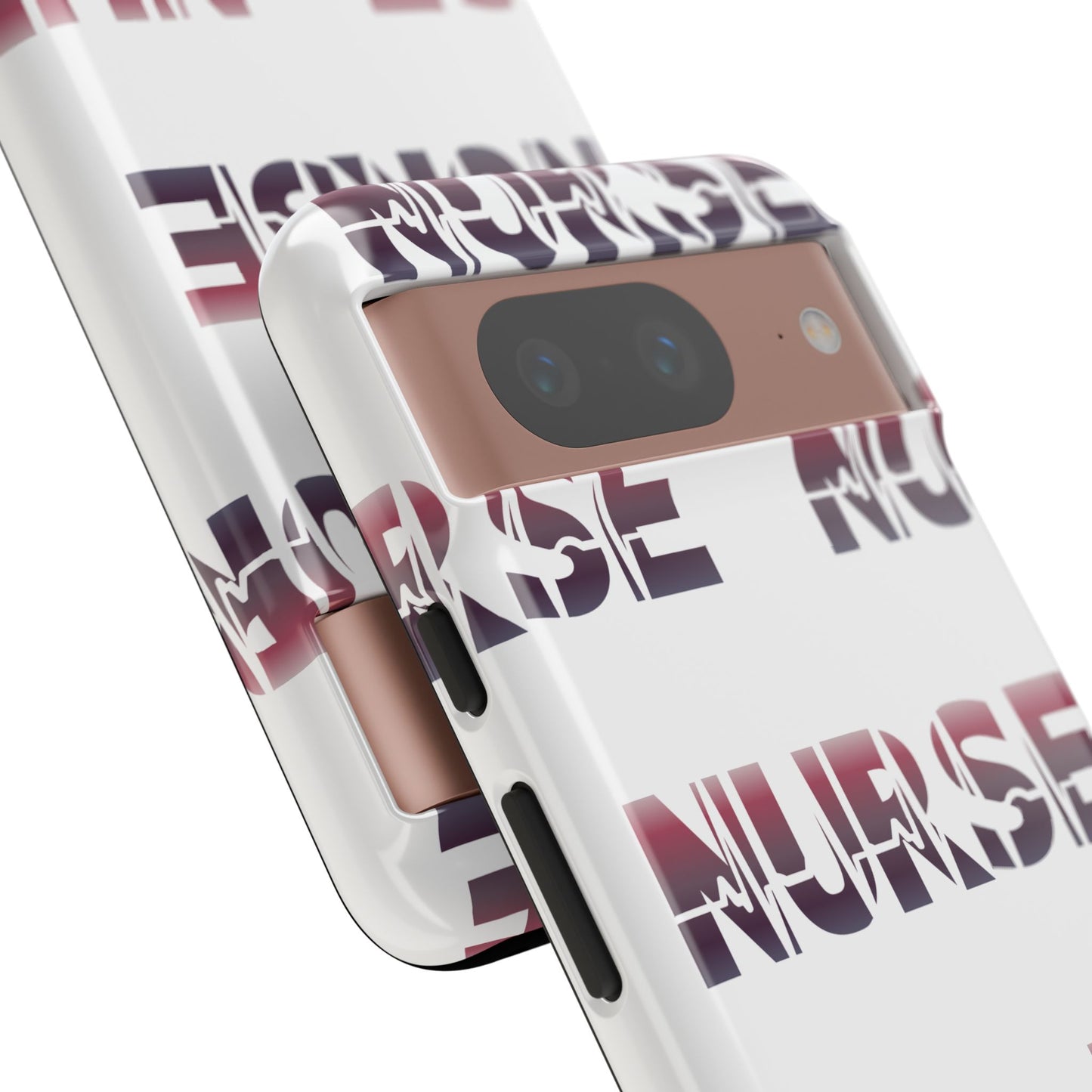 Google Pixel Tough Case - Nurse Pulse - White