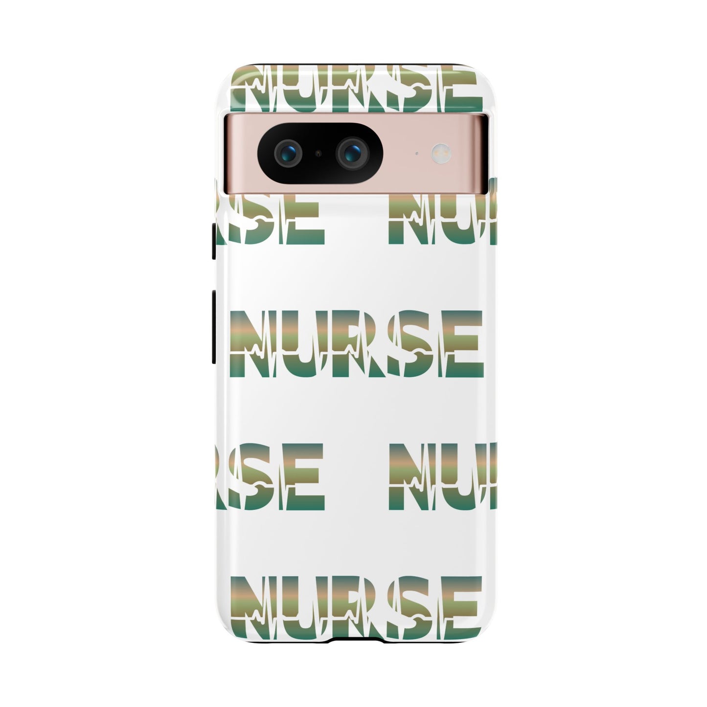 Google Pixel Tough Case - Nurse Pulse - White