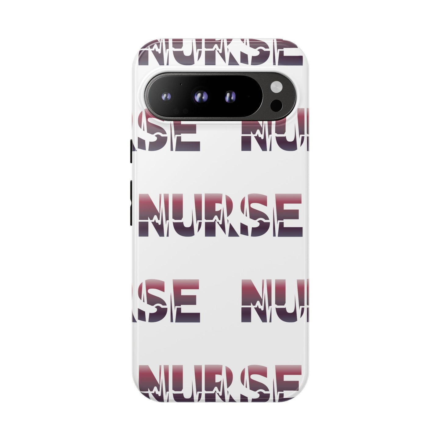 Google Pixel Tough Case - Nurse Pulse - White