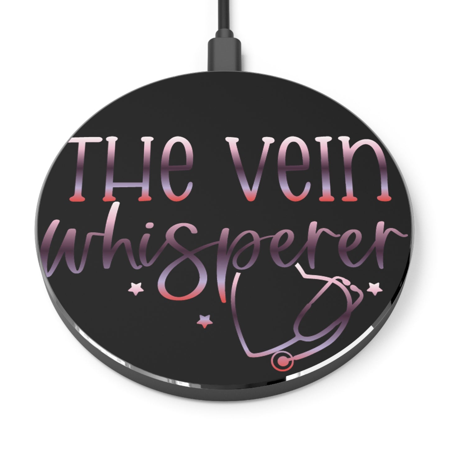 The Vein Whisperer Wireless Charger | Fast Charging Pad for Healthcare Professionals