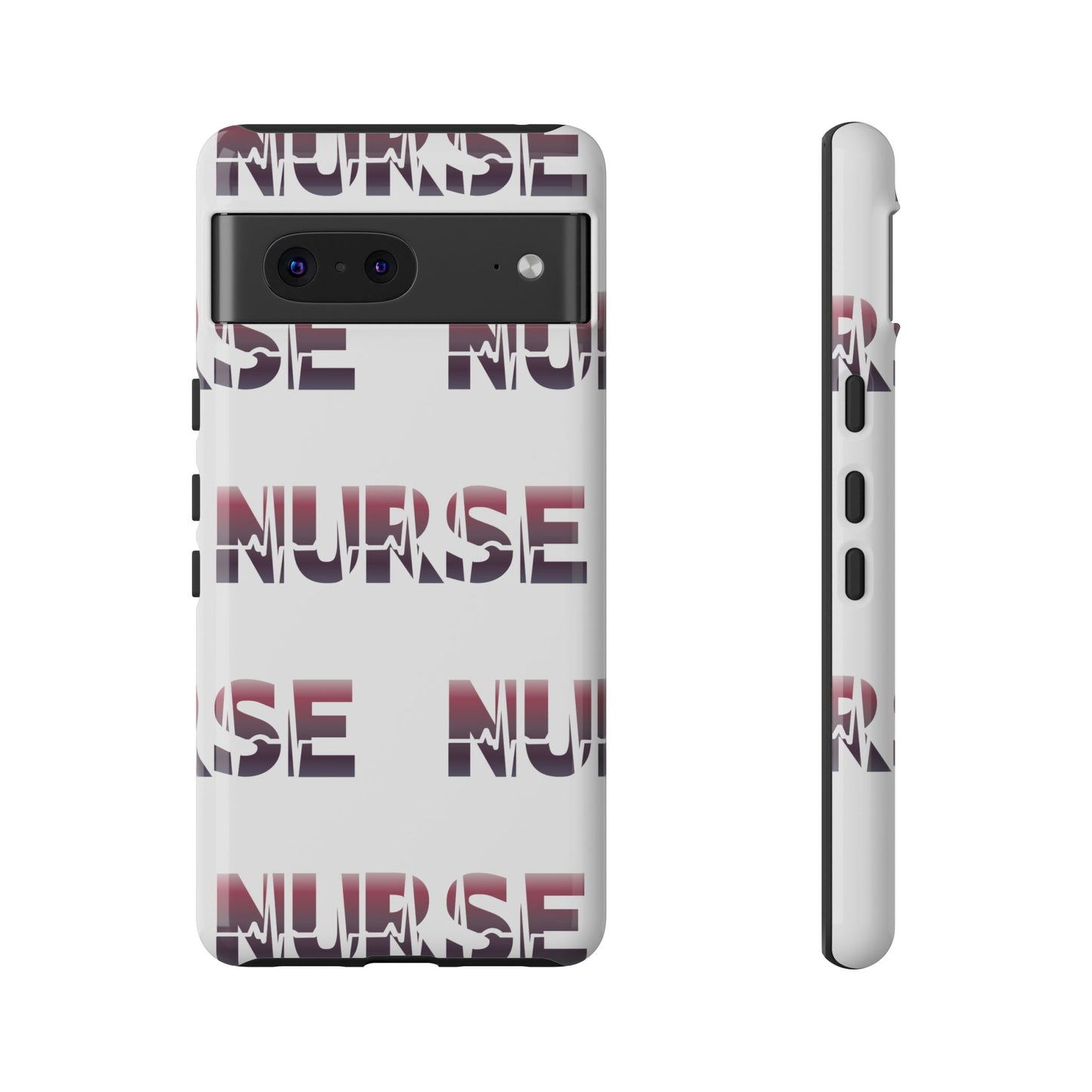Google Pixel Tough Case - Nurse Pulse - White