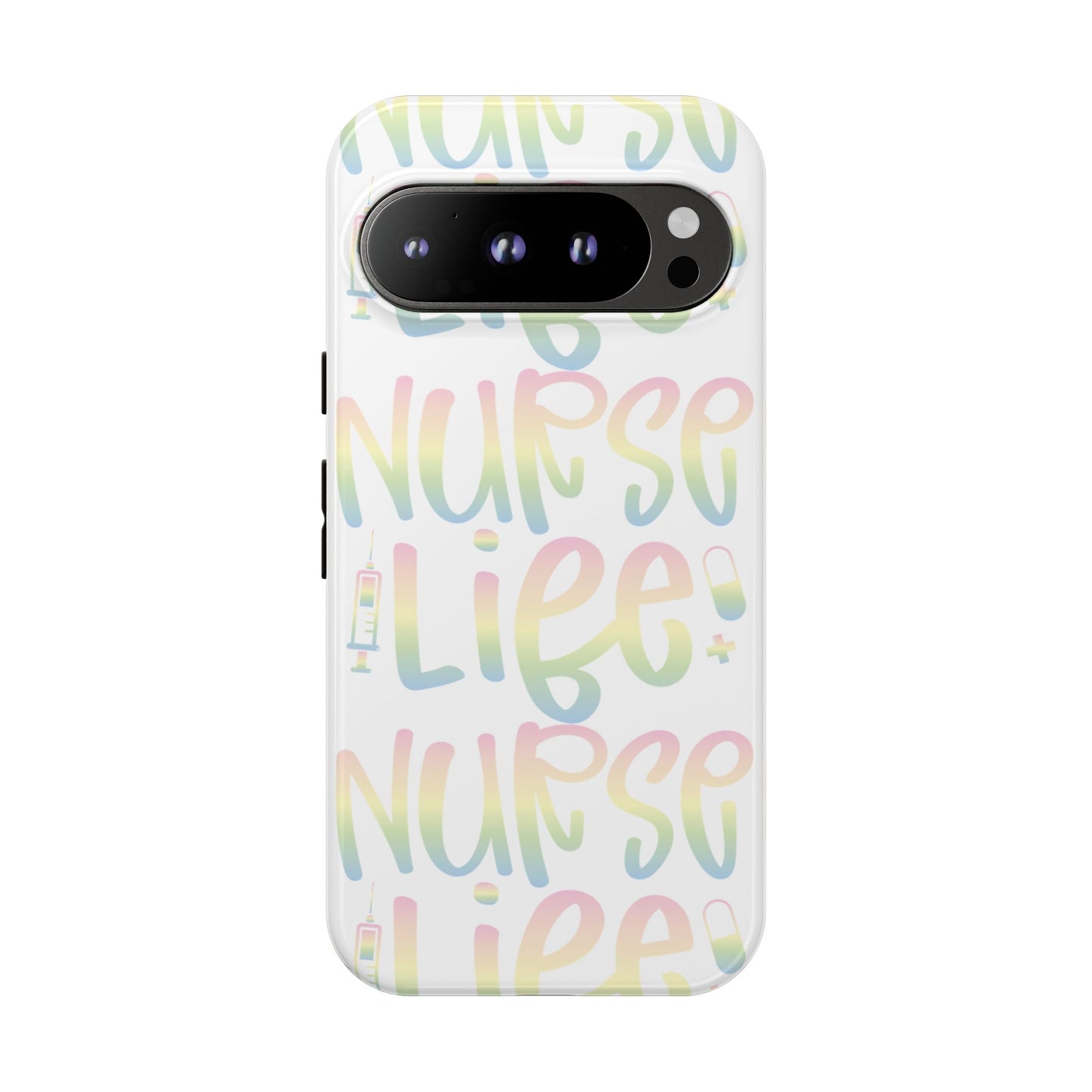 Google Pixel Tough Case - Nurse Life - White