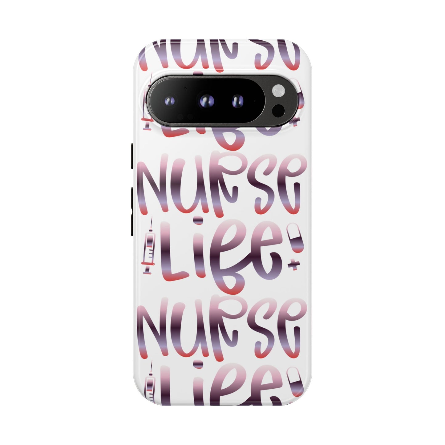 Google Pixel Tough Case - Nurse Life - White