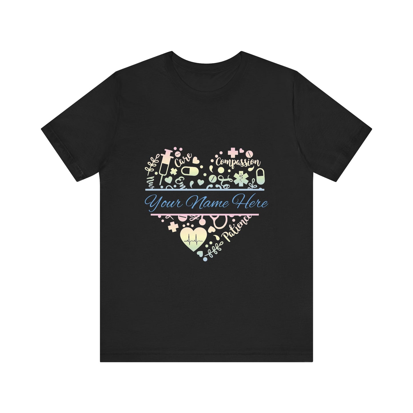 Monogram Heart pastel