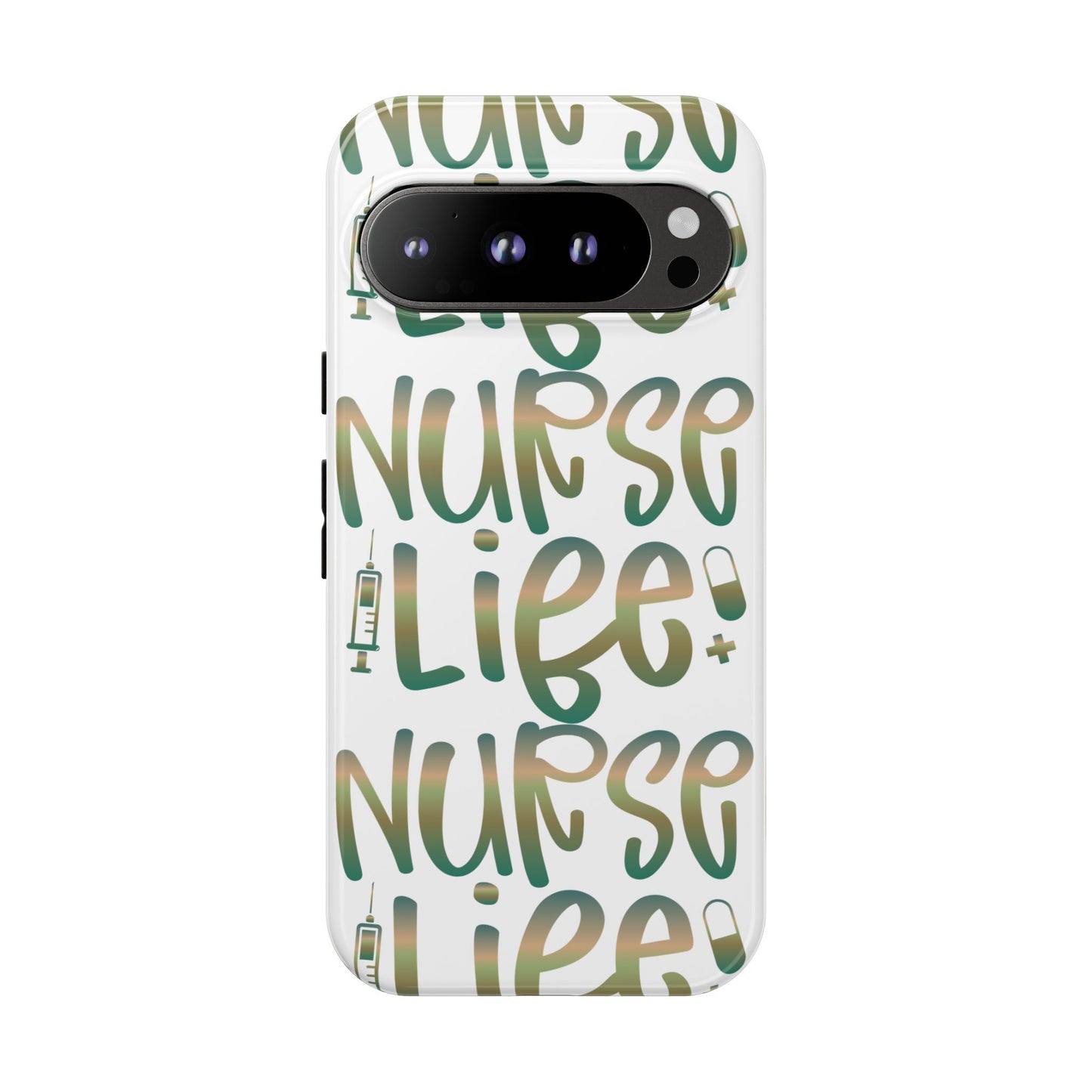 Google Pixel Tough Case - Nurse Life - White