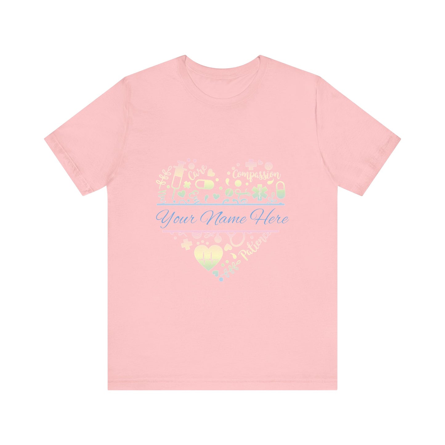 Monogram Heart pastel