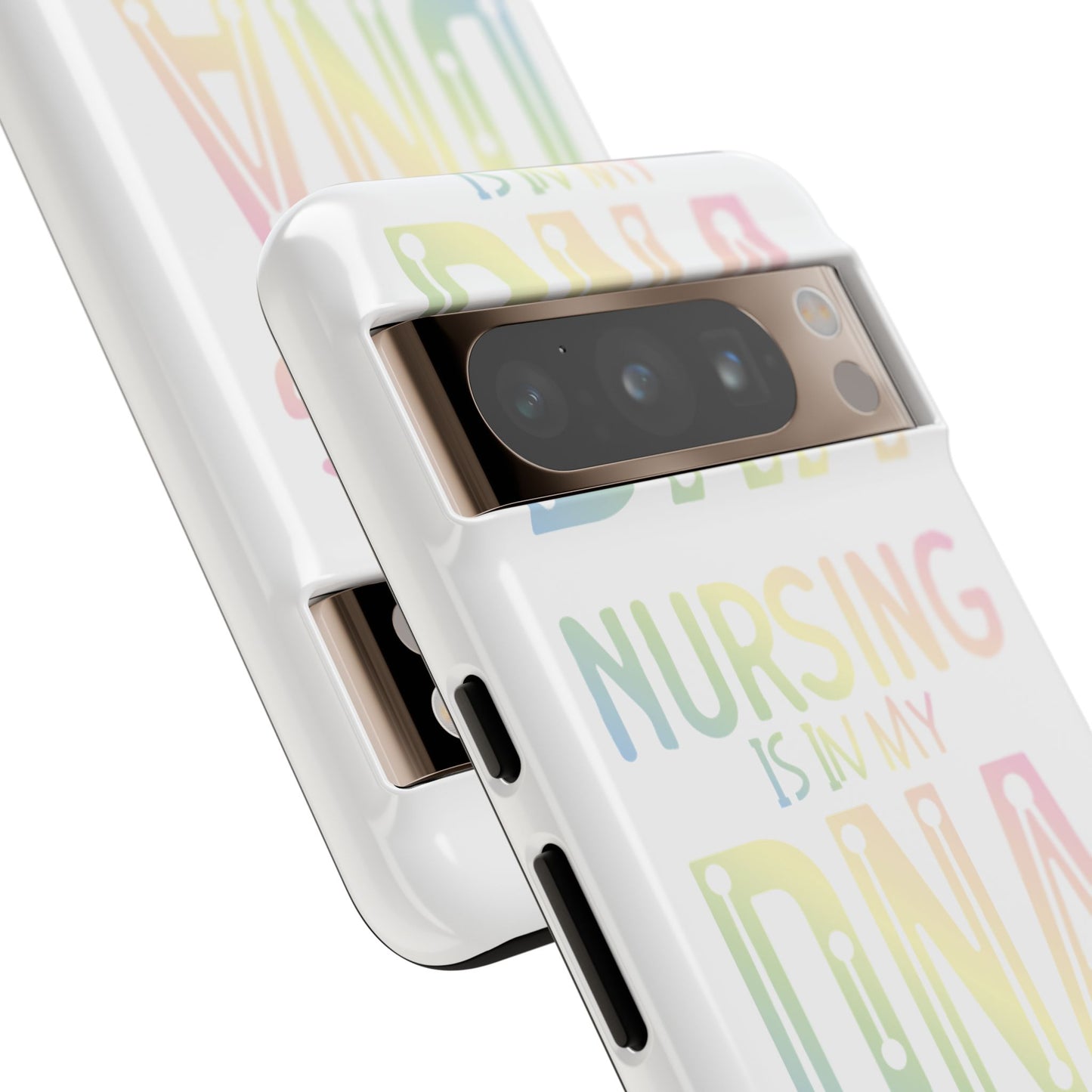 Google Pixel Tough Case - Nursing is in my DNA - White