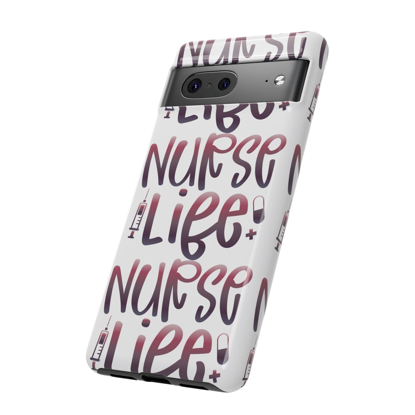 Google Pixel Tough Case - Nurse Life - White