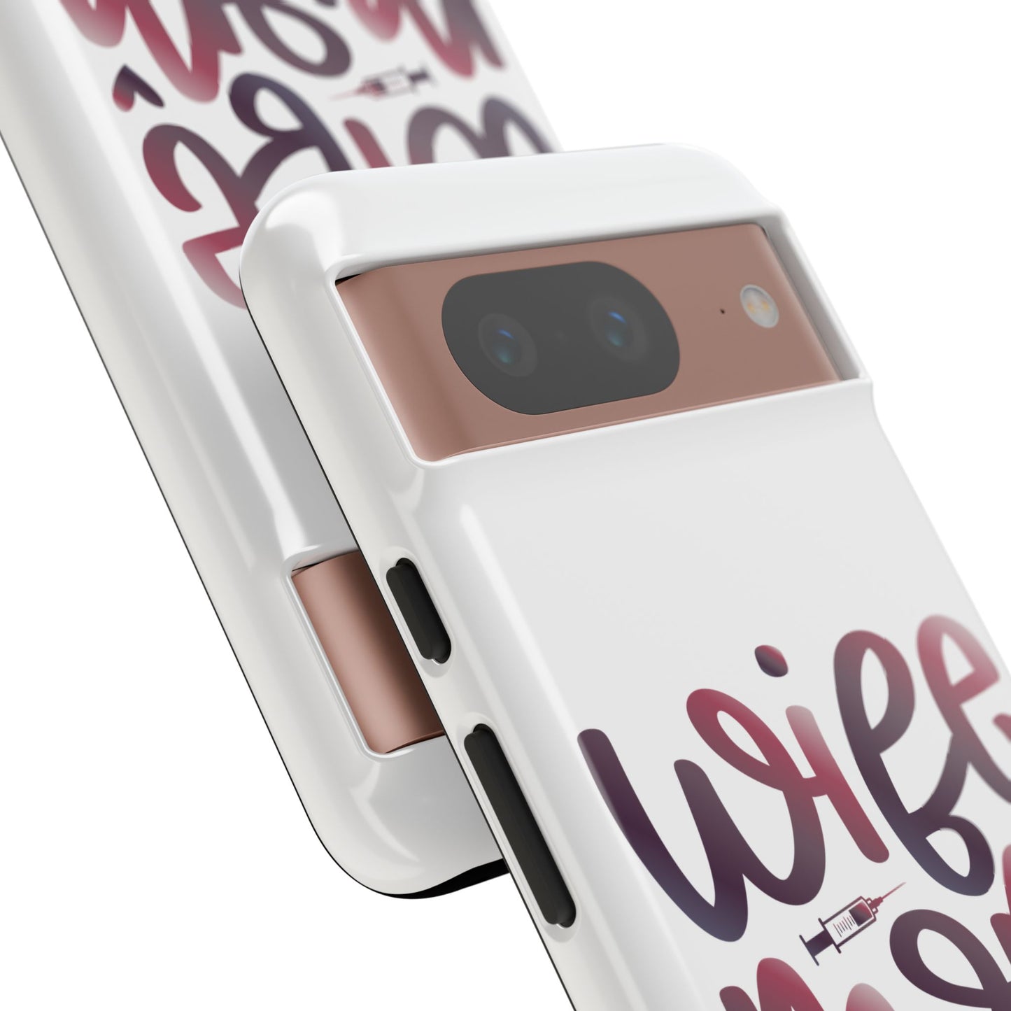 Google Pixel Tough Case - Wife Mom Nurse - White
