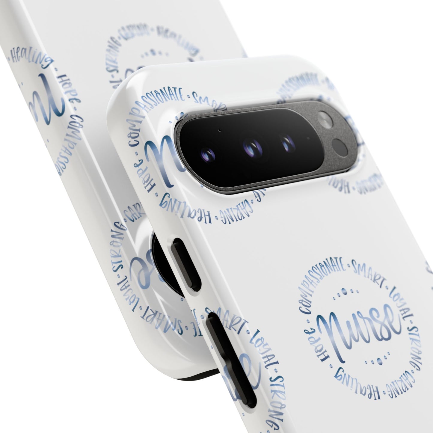 Google Pixel Tough Case - Nurse Circle - White