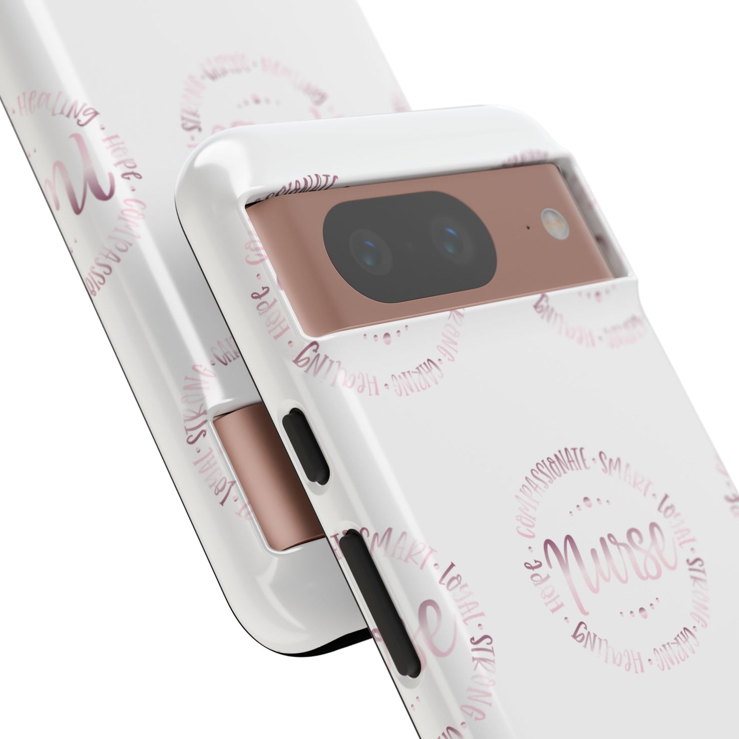 Google Pixel Tough Case - Nurse Circle - White