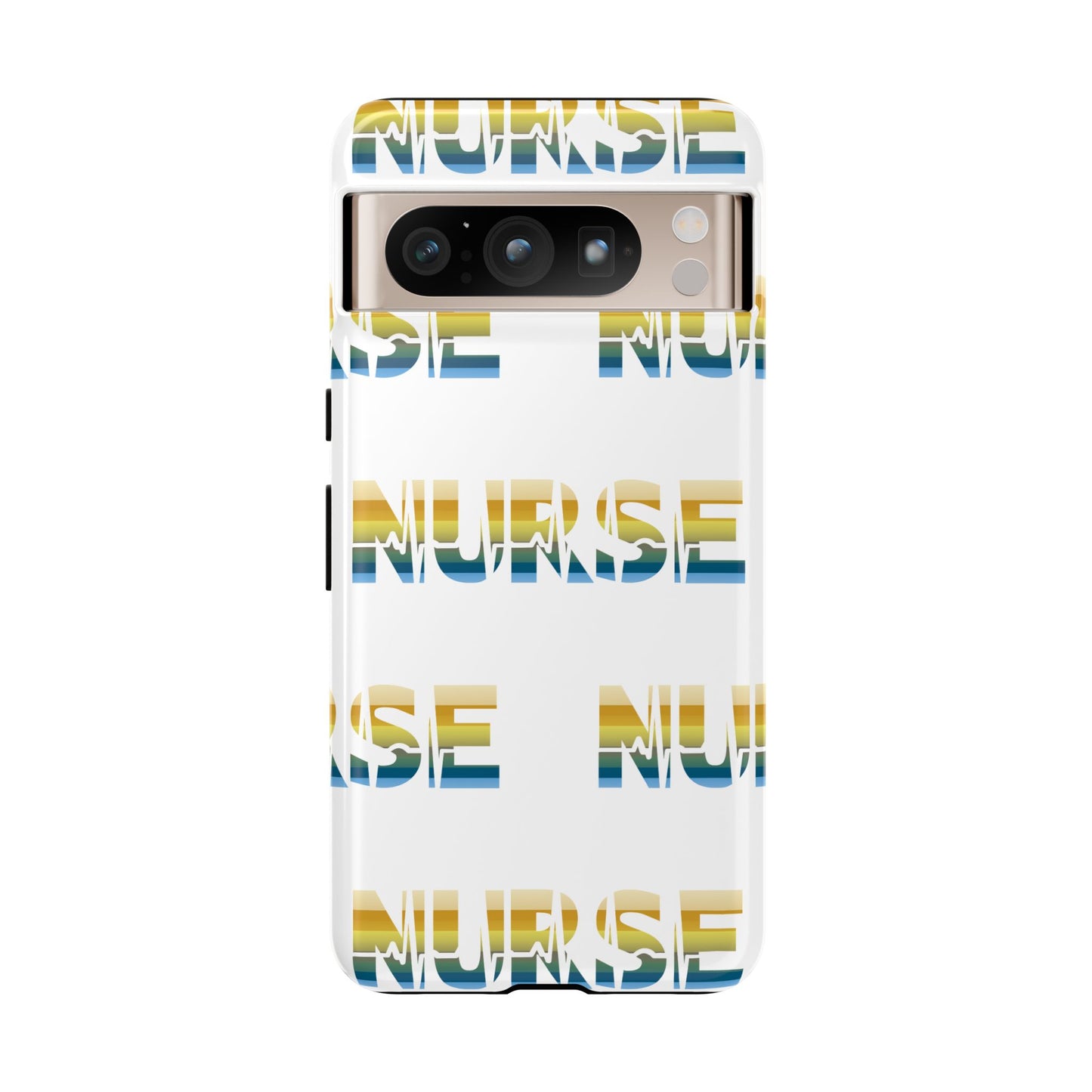 Google Pixel Tough Case - Nurse Pulse - White
