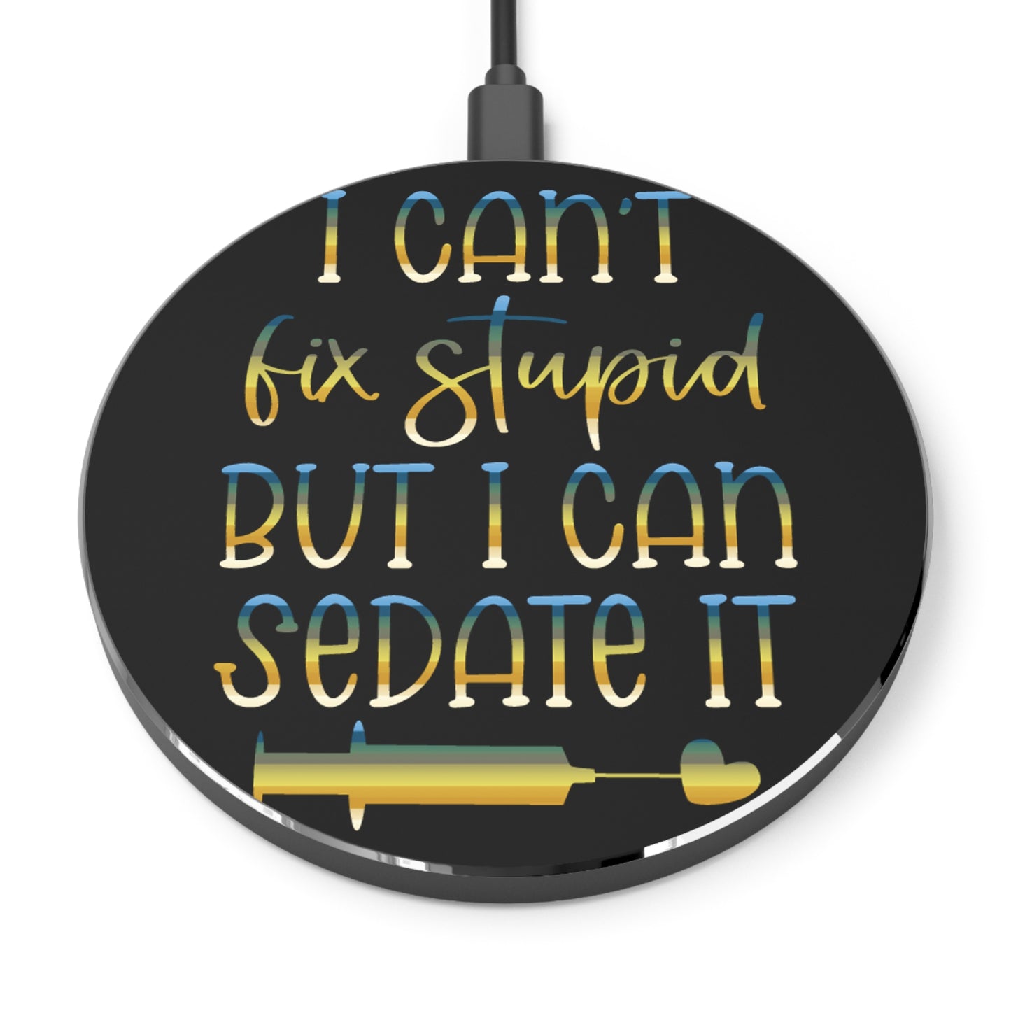 Can't Fix Stupid Wireless Charger | Fast Charging Pad for Healthcare Professionals