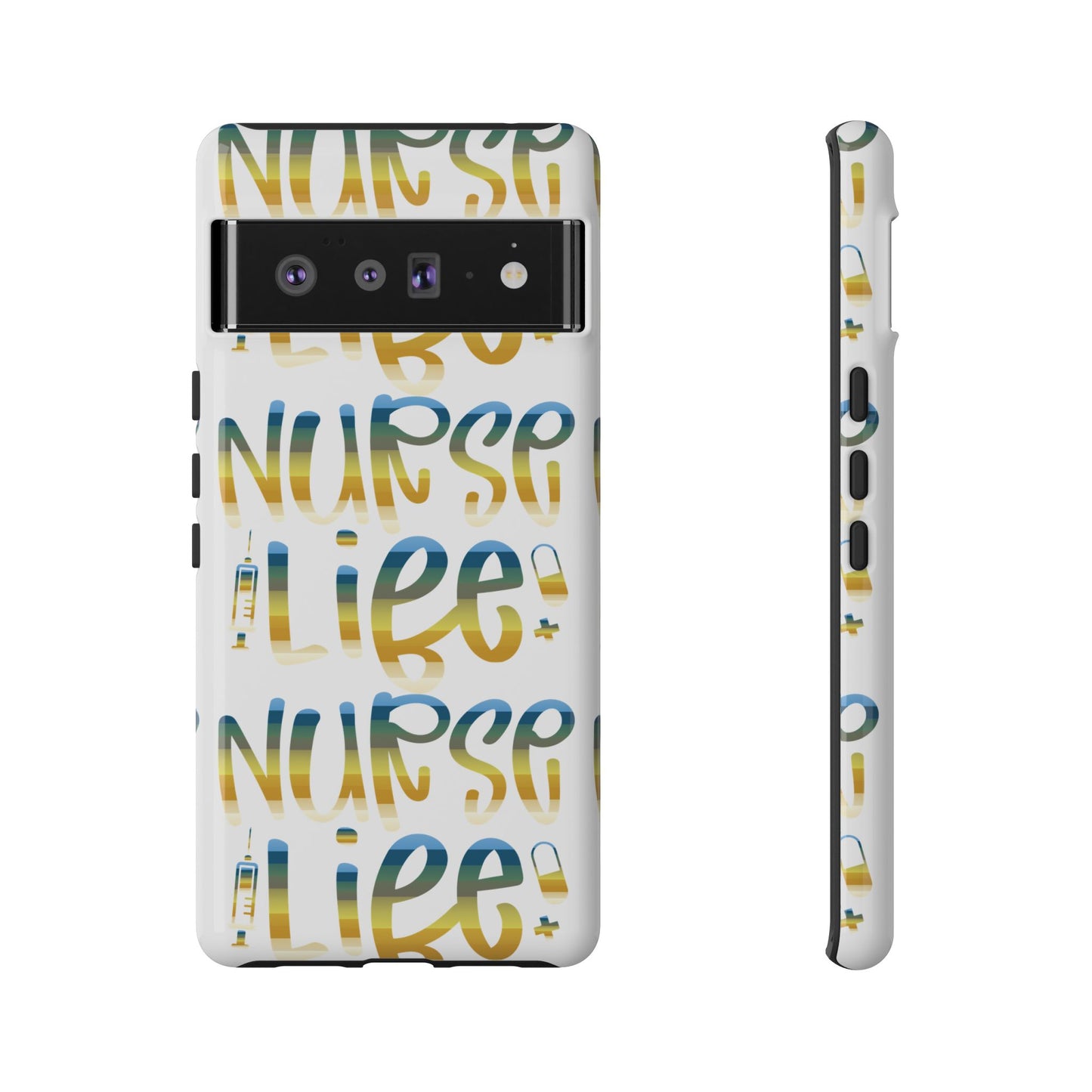 Google Pixel Tough Case - Nurse Life - White