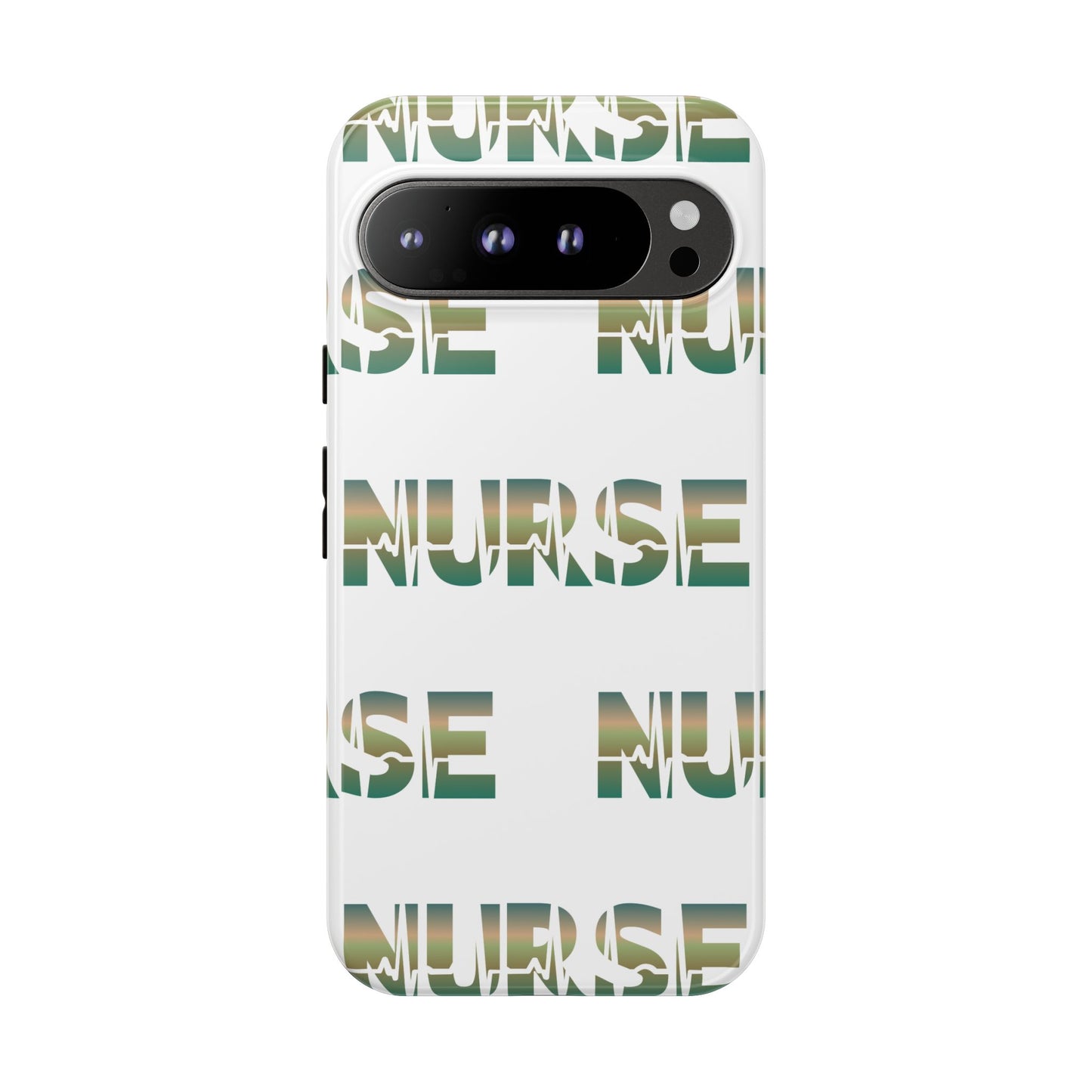 Google Pixel Tough Case - Nurse Pulse - White