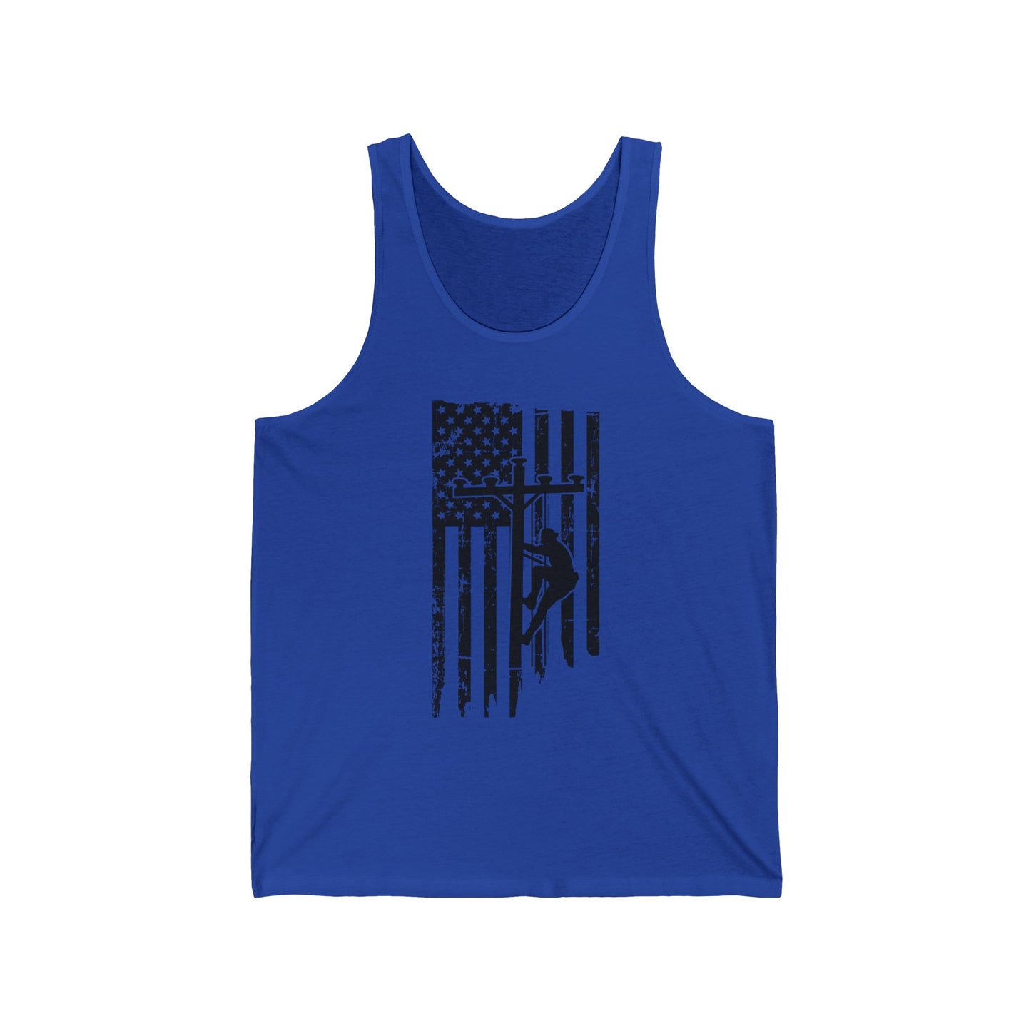 Lineman Tank - Lineman Flag