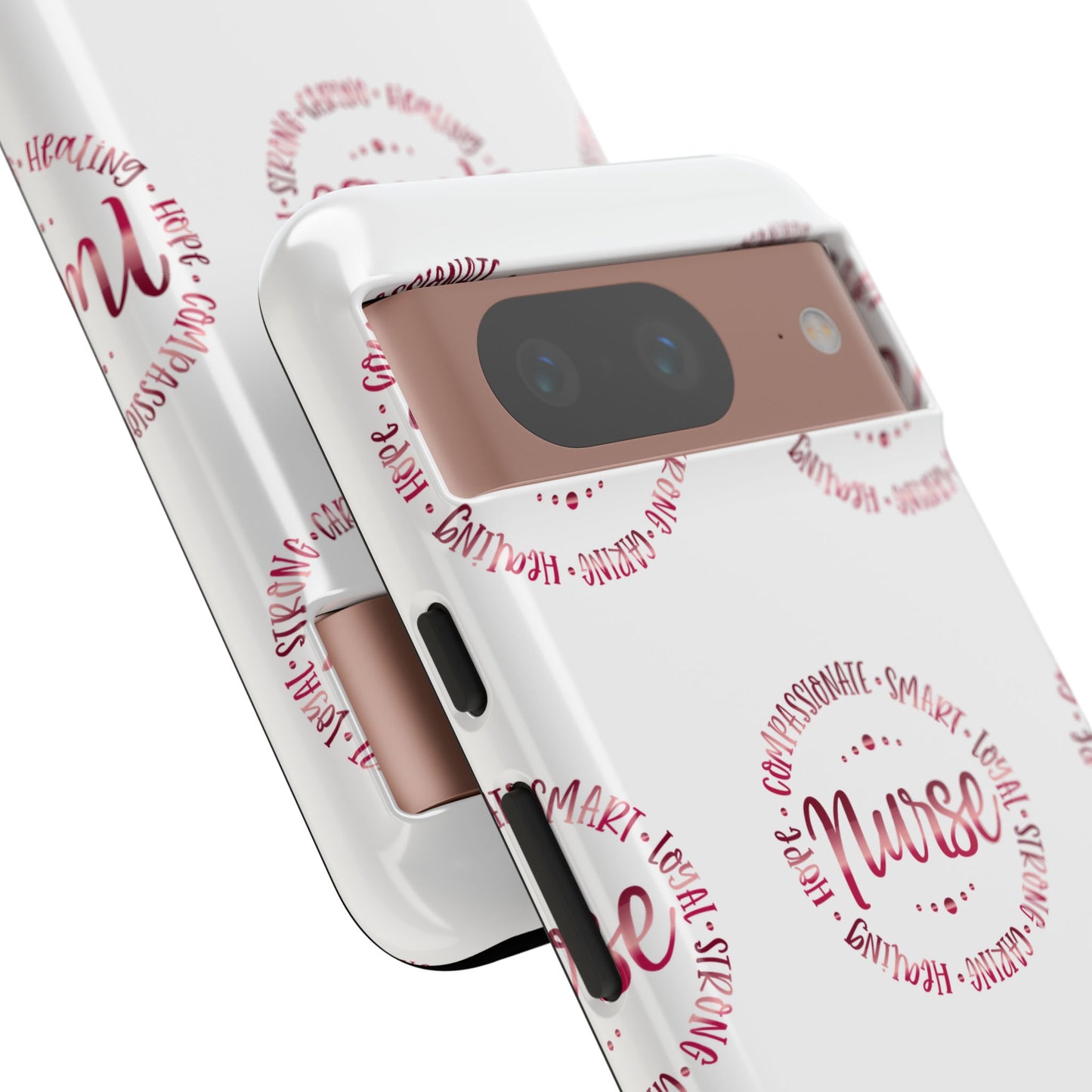 Google Pixel Tough Case - Nurse Circle - White