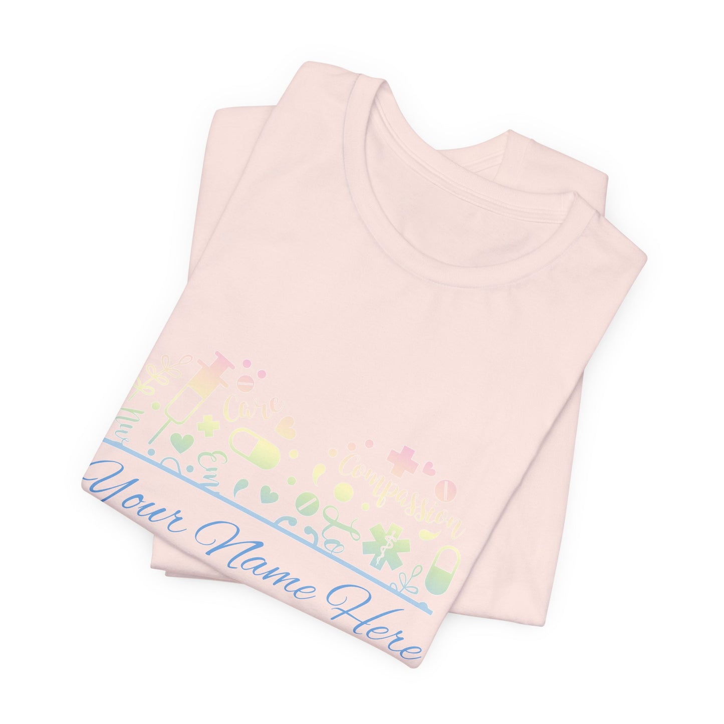 Monogram Heart pastel