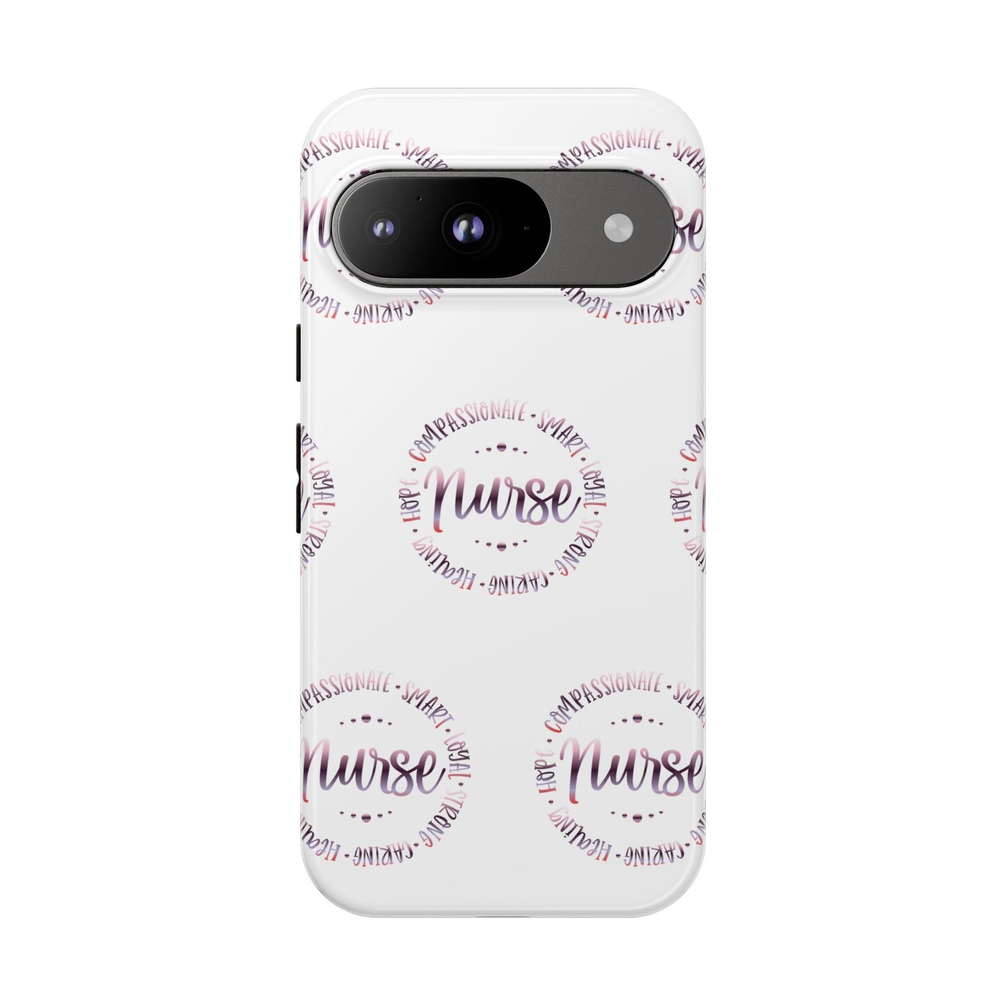 Google Pixel Tough Case - Nurse Circle - White