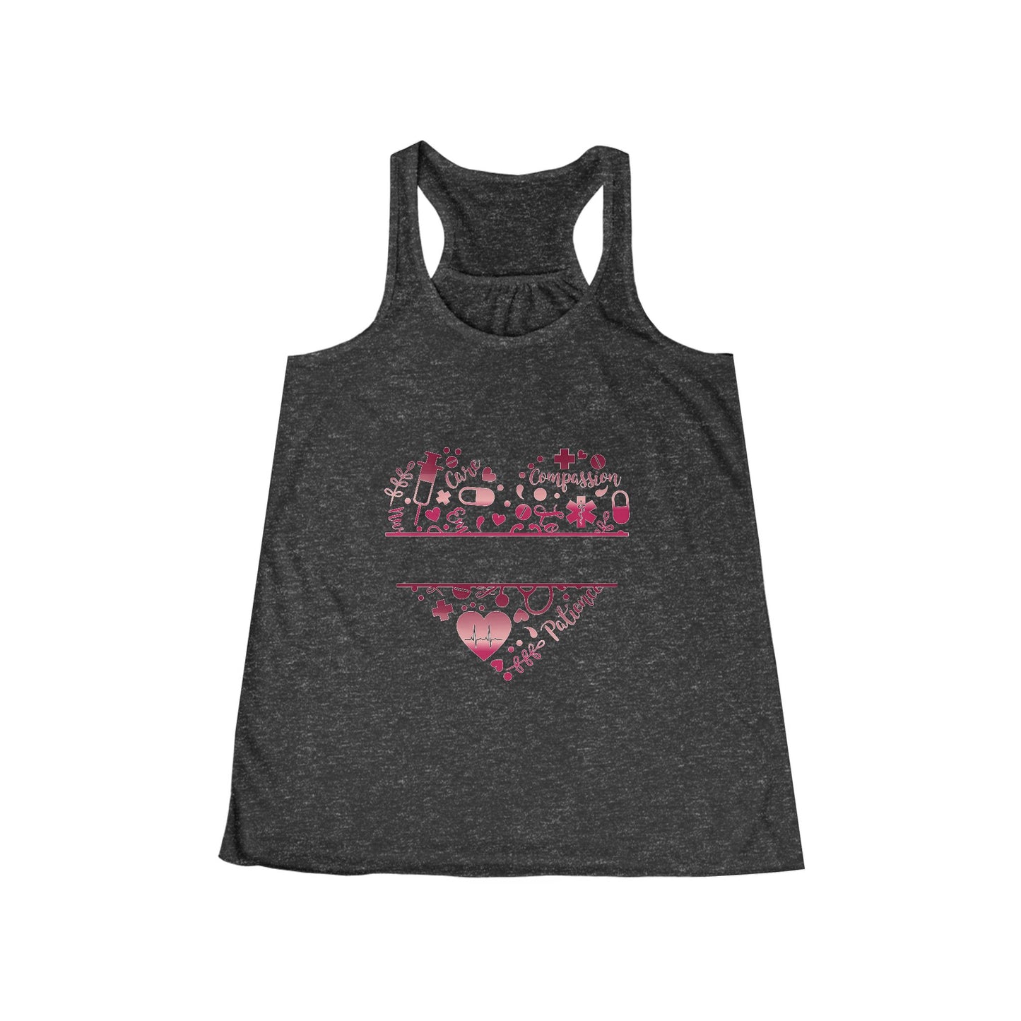 Monogram Heart ruby