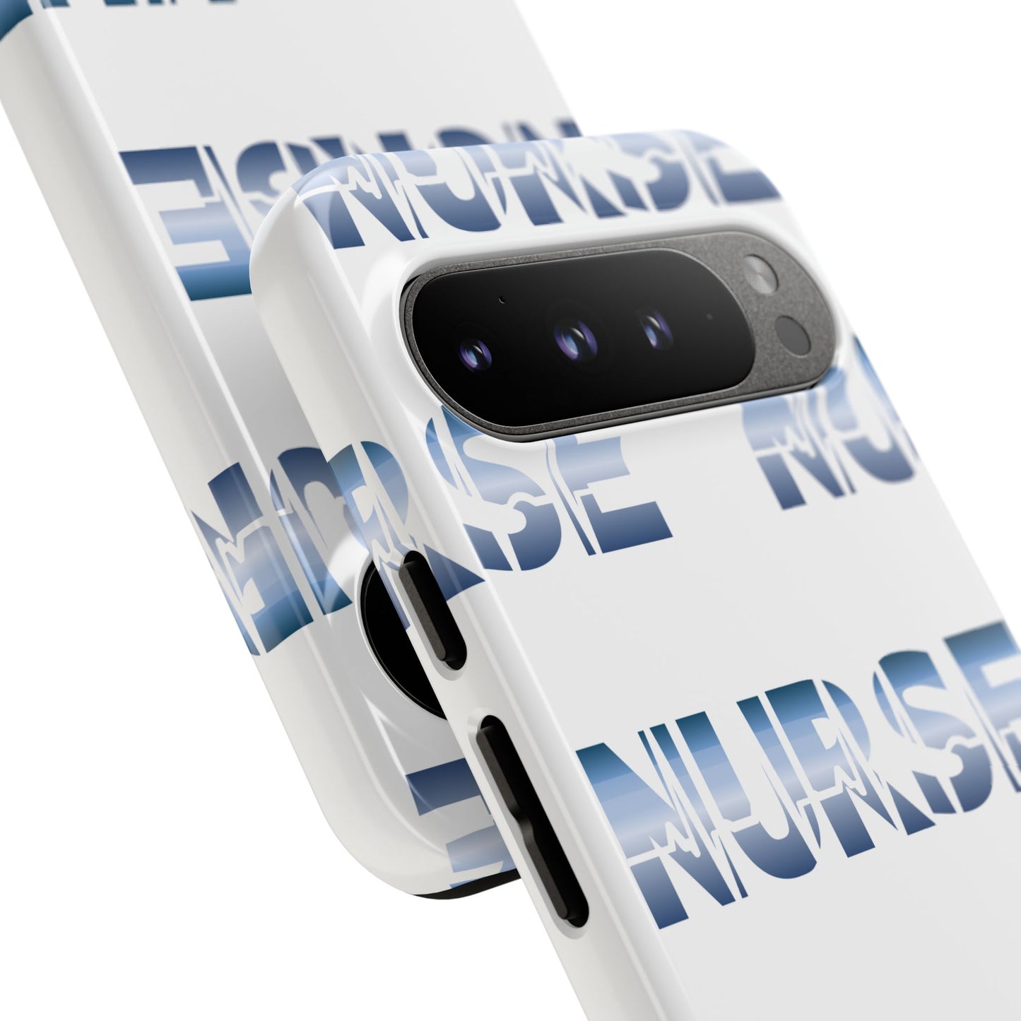 Google Pixel Tough Case - Nurse Pulse - White