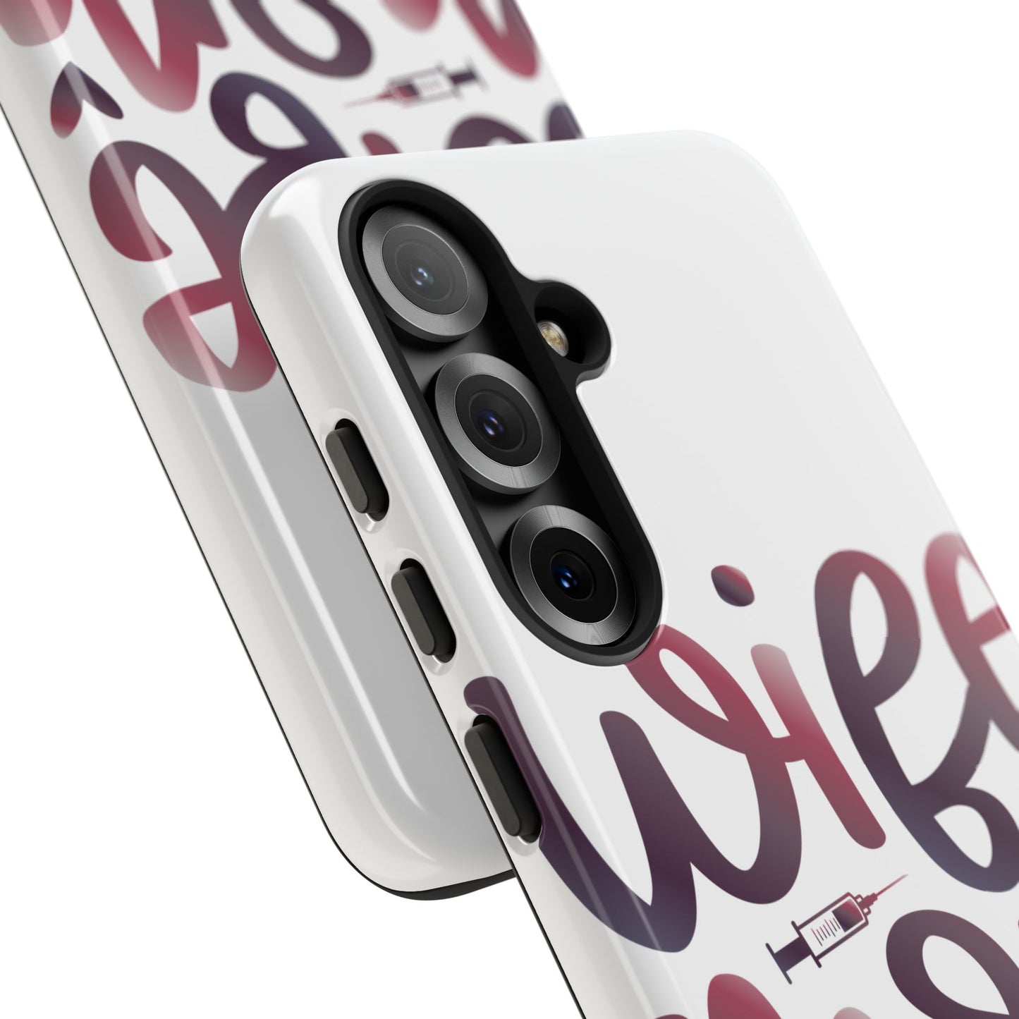 Samsung Galaxy Tough Case - Wife Mom Nurse - White