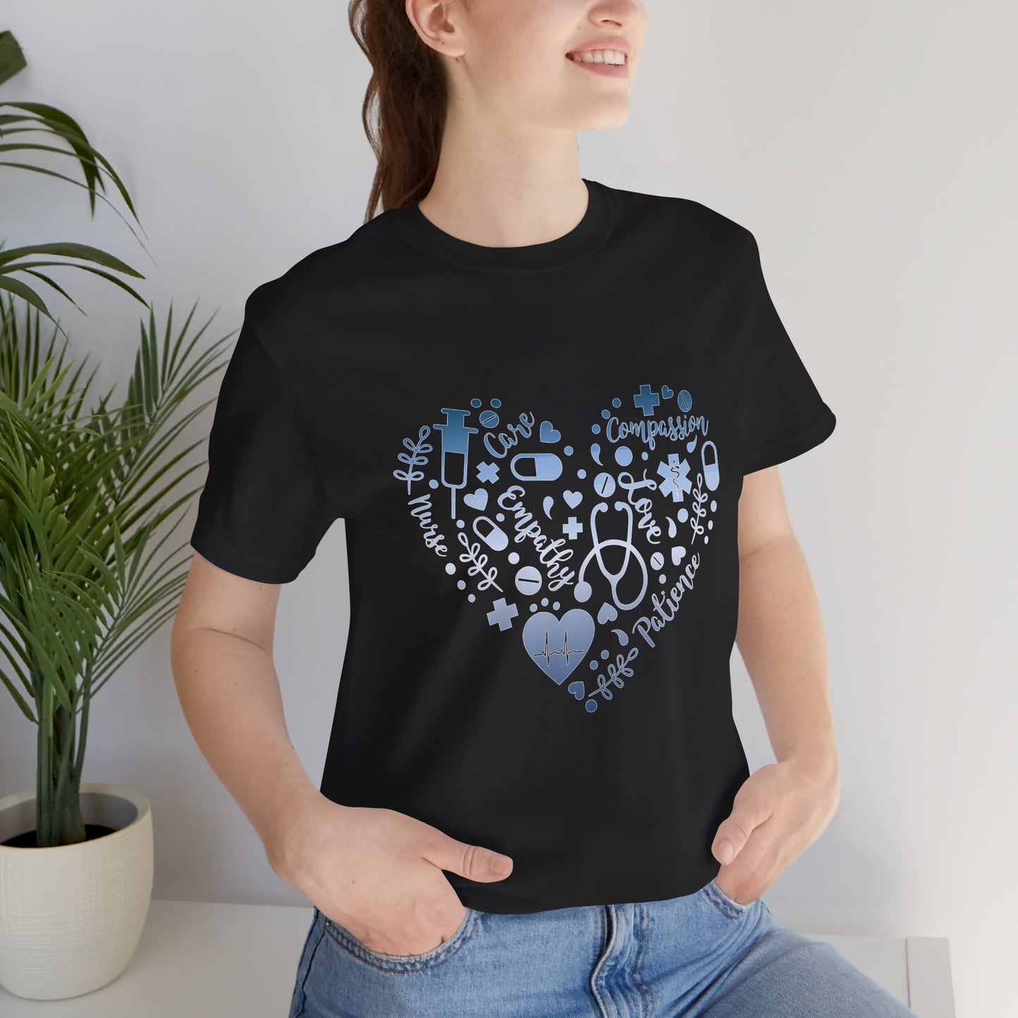Monogram Heart 1 blue steel