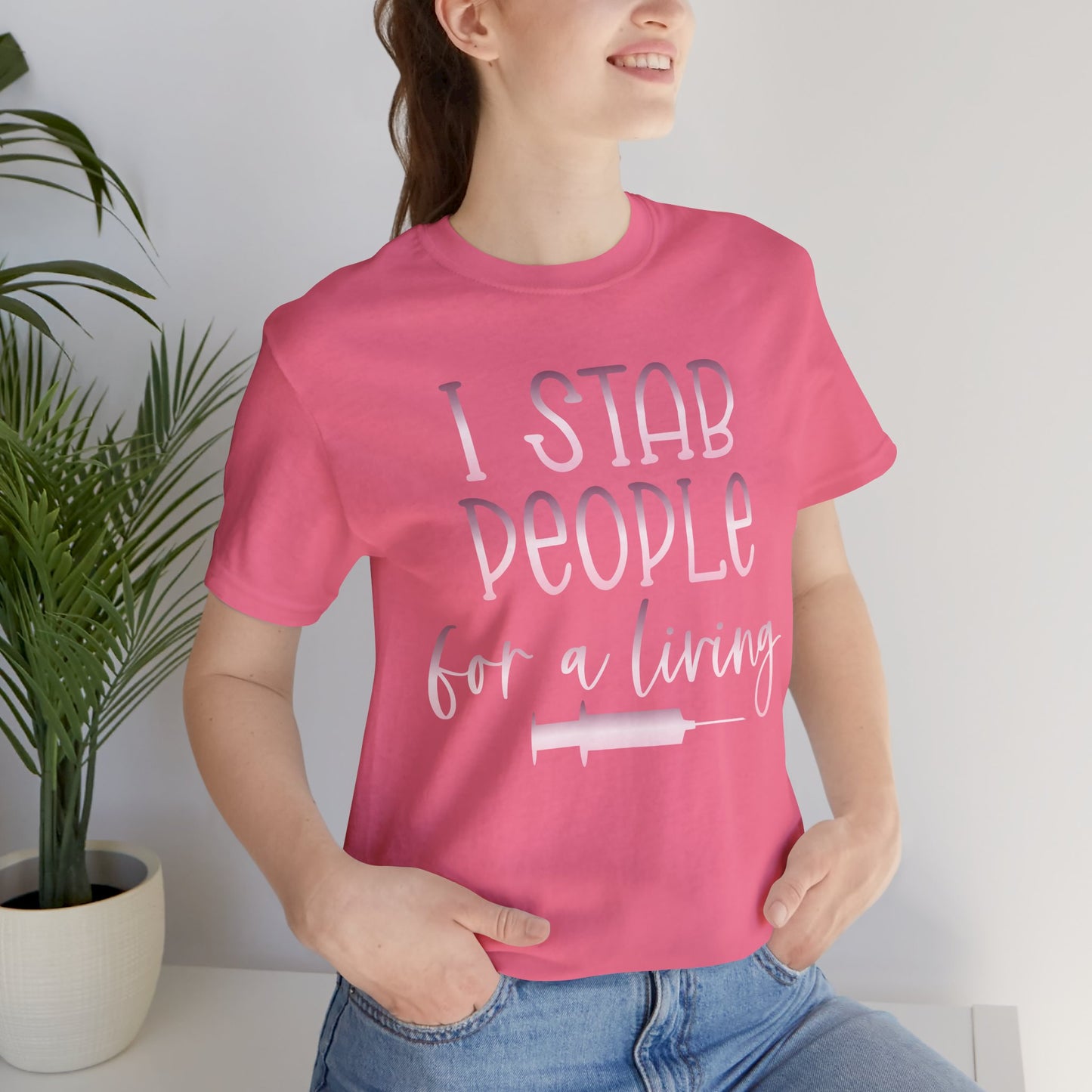 I Stab People For a Living rose gold