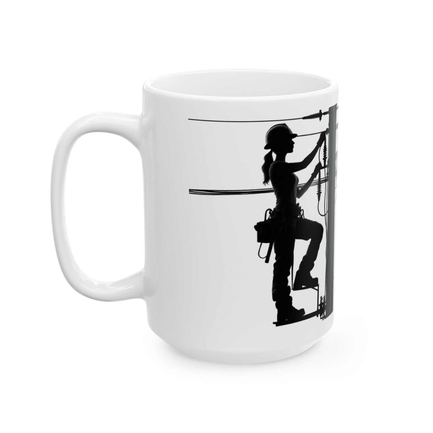 I'm a Power Ranger, What's your super power - female, (11oz, 15oz)