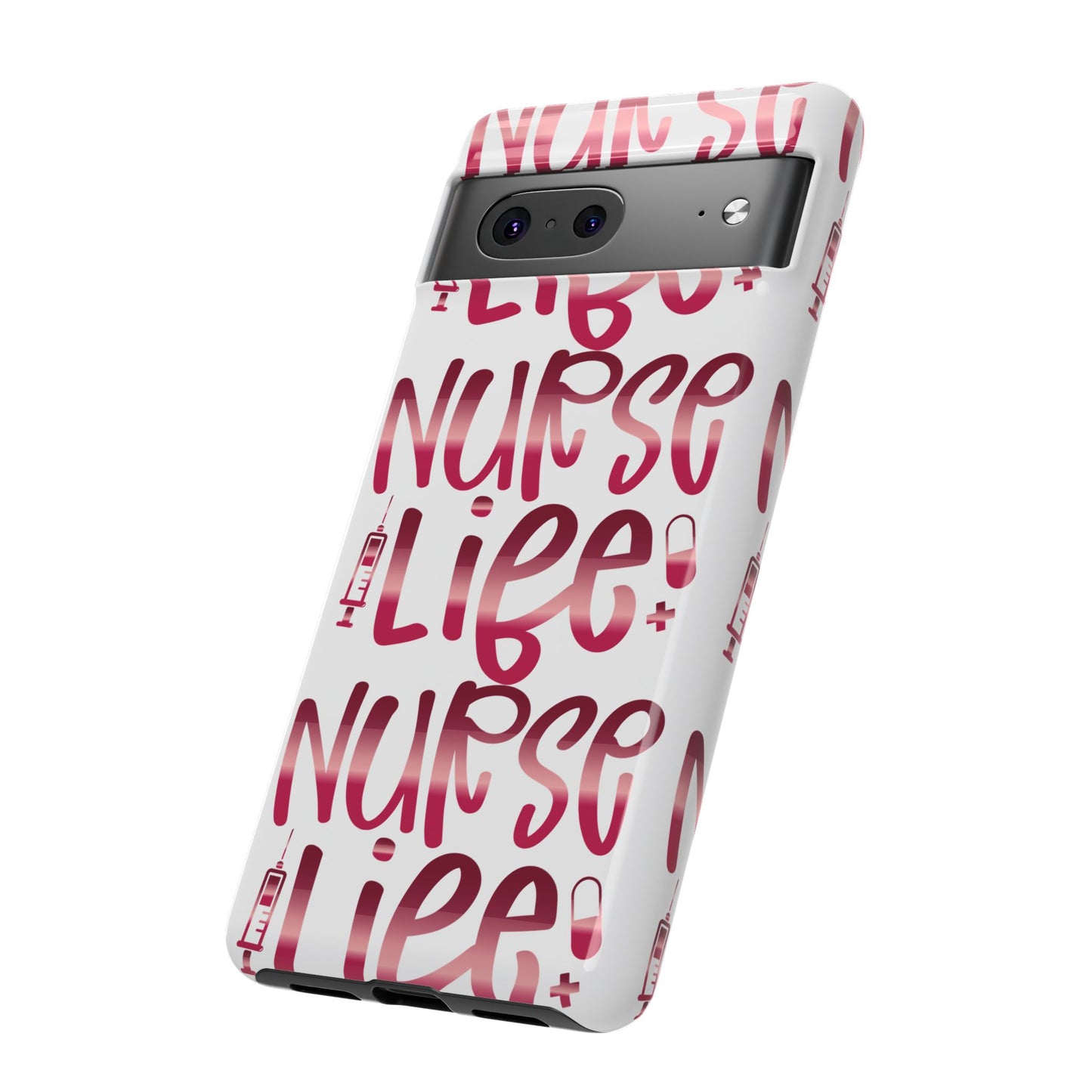 Google Pixel Tough Case - Nurse Life - White