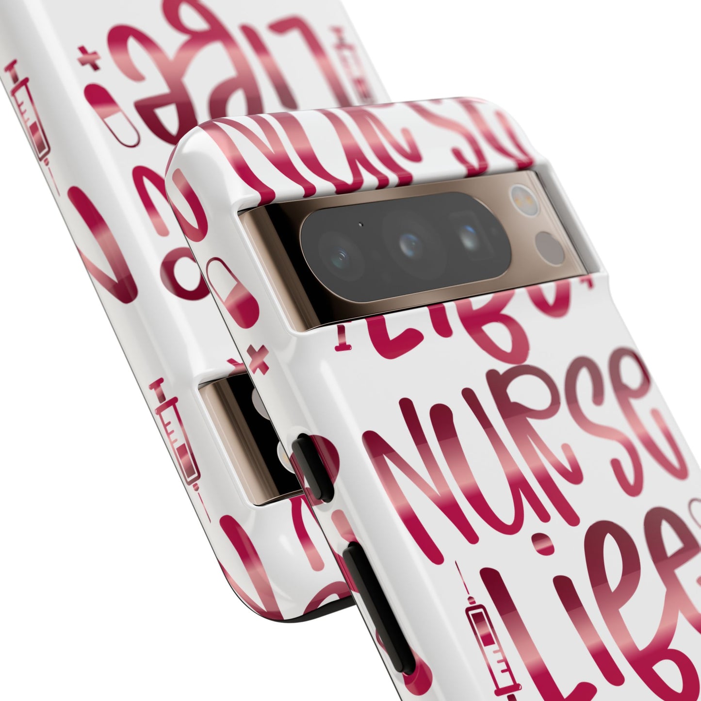 Google Pixel Tough Case - Nurse Life - White