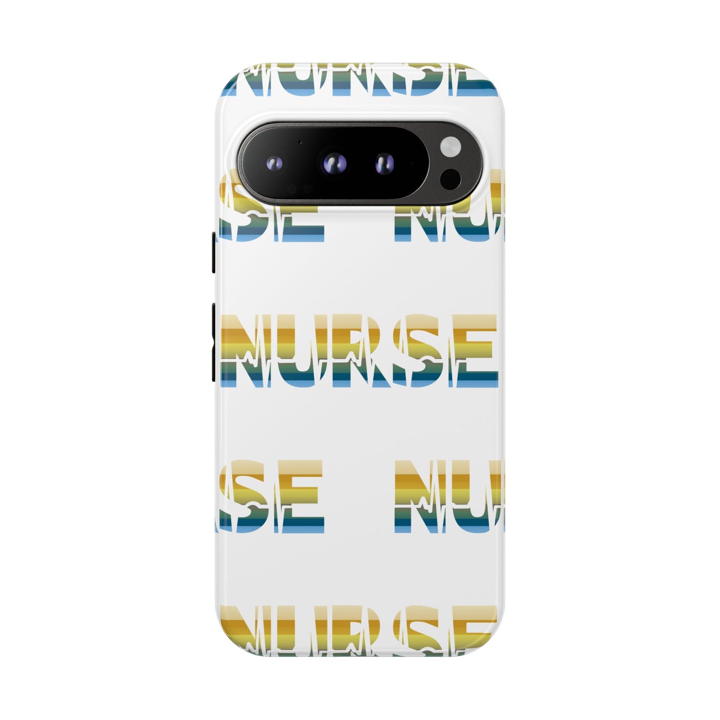 Google Pixel Tough Case - Nurse Pulse - White