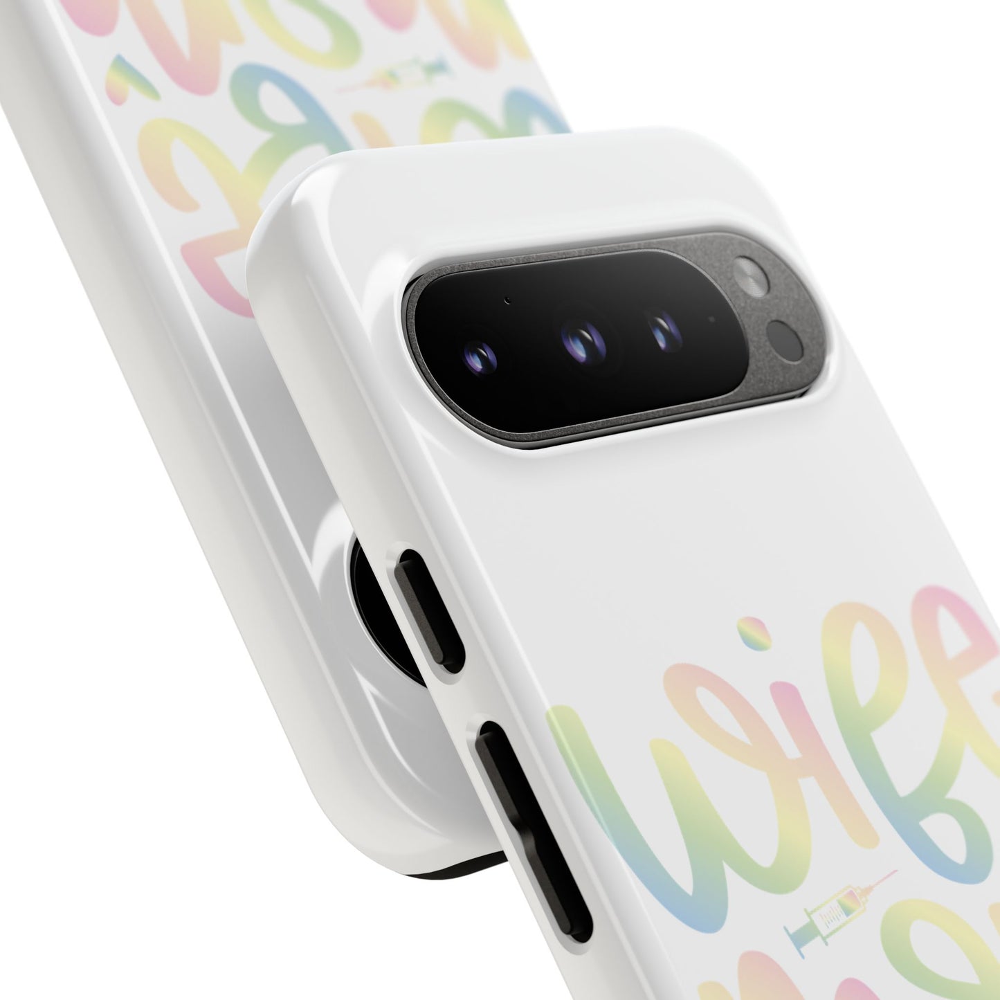 Google Pixel Tough Case - Wife Mom Nurse - White