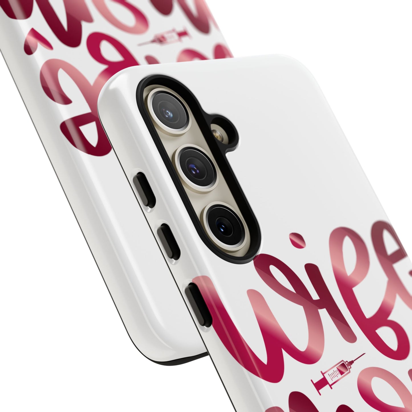 Samsung Galaxy Tough Case - Wife Mom Nurse - White