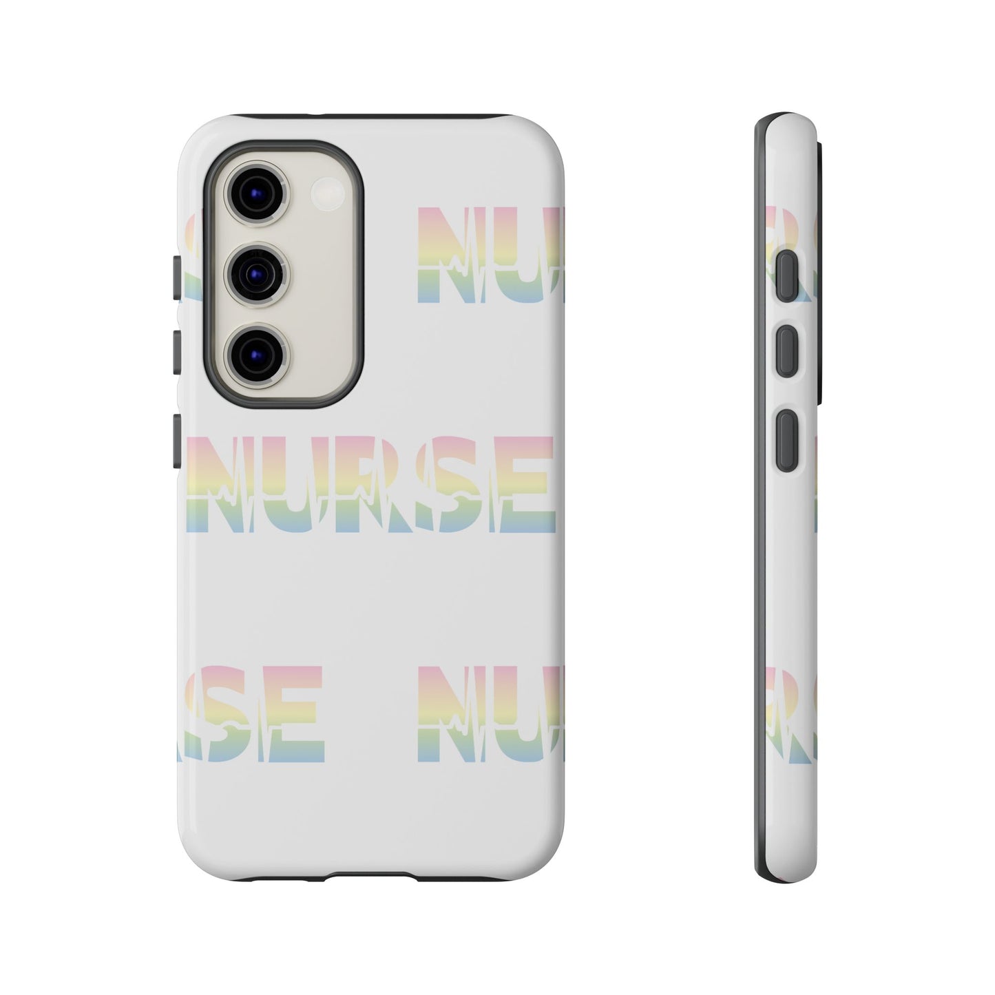 Samsung Tough Case - Nurse Pulse - White