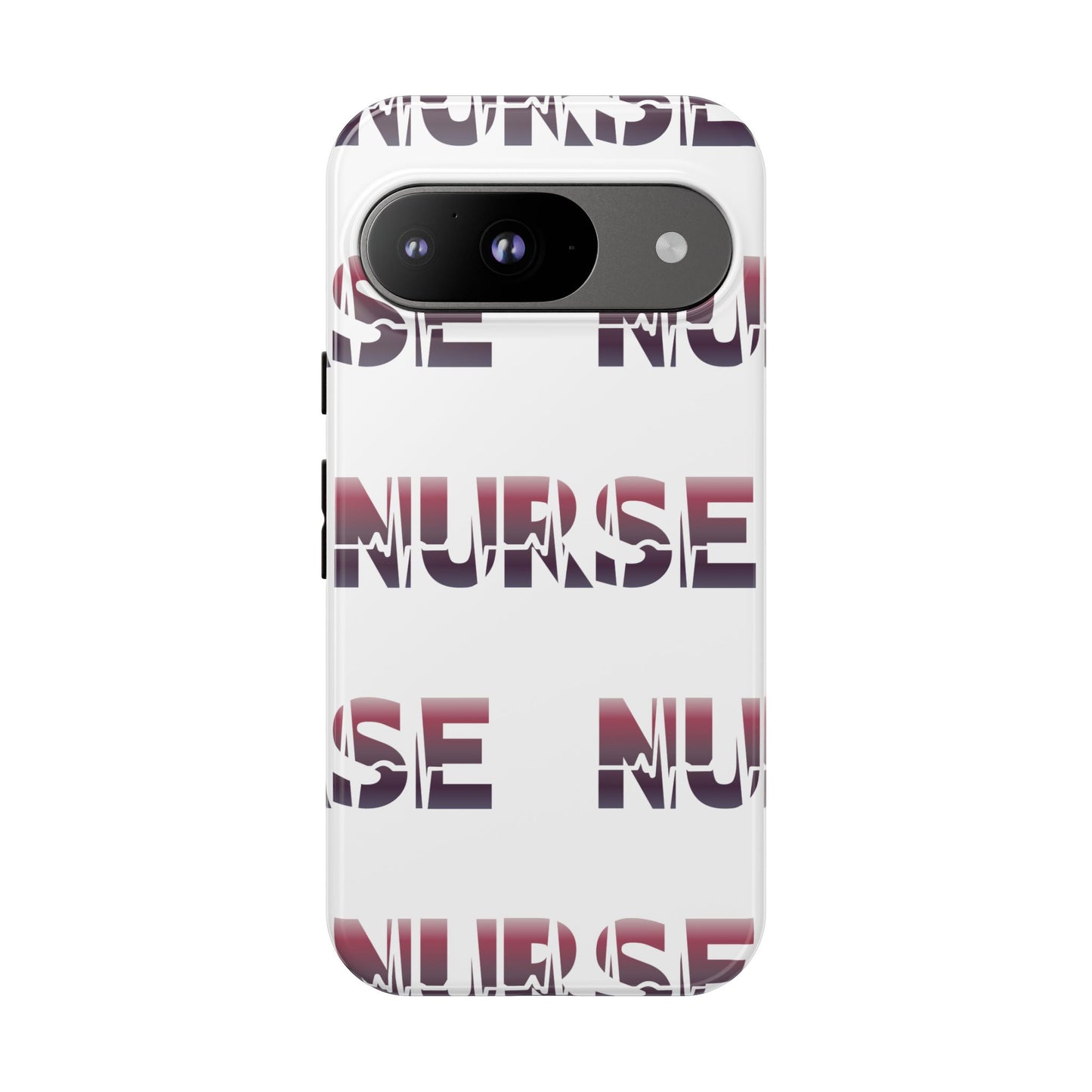 Google Pixel Tough Case - Nurse Pulse - White