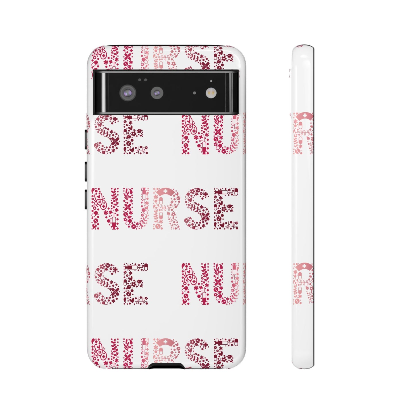 Google Pixel Tough Case - Nurse - White