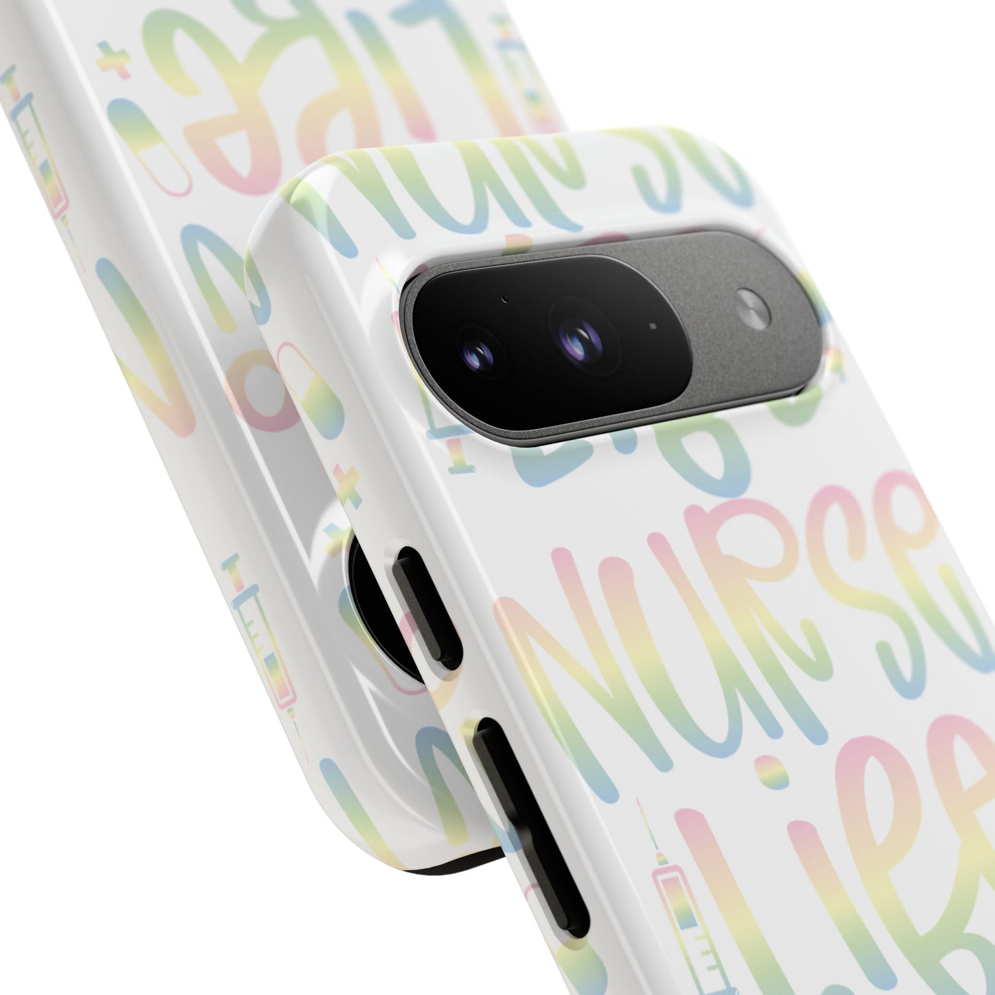 Google Pixel Tough Case - Nurse Life - White