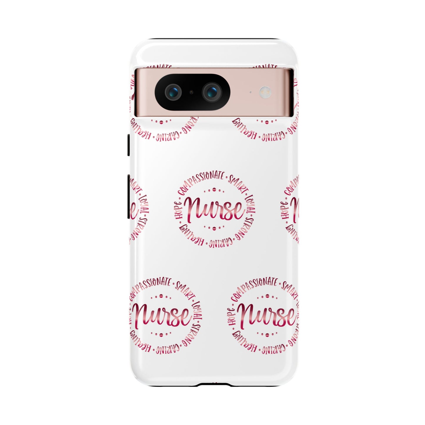 Google Pixel Tough Case - Nurse Circle - White