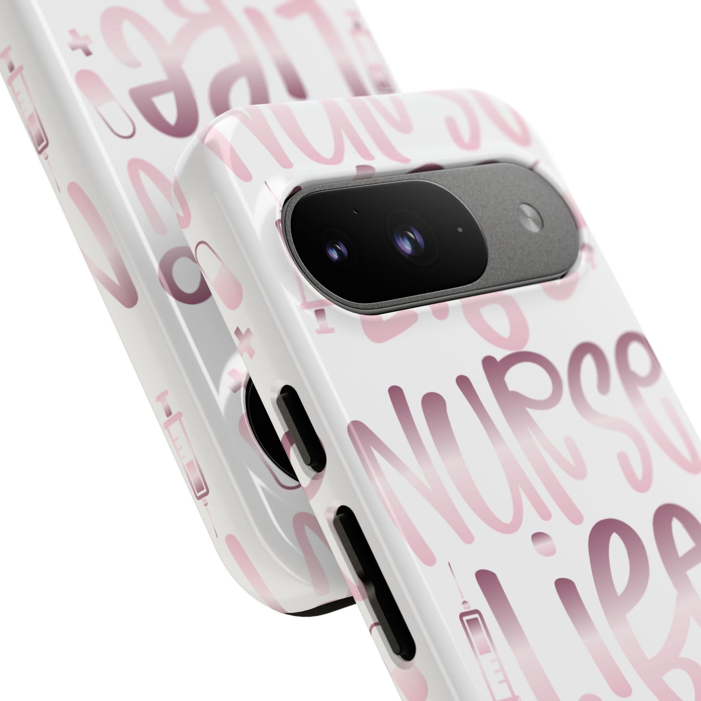 Google Pixel Tough Case - Nurse Life - White